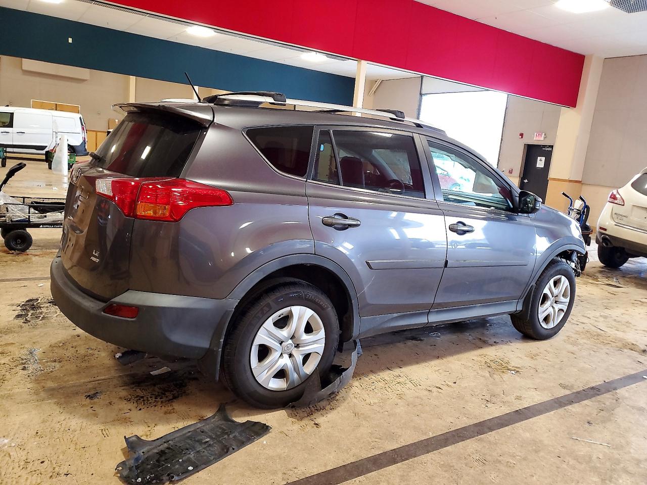2014 Toyota Rav4 Le Gray vin: 2T3BFREV4EW141818