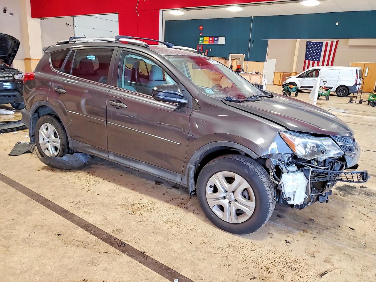 2014 Toyota Rav4 Le Gray vin: 2T3BFREV4EW141818