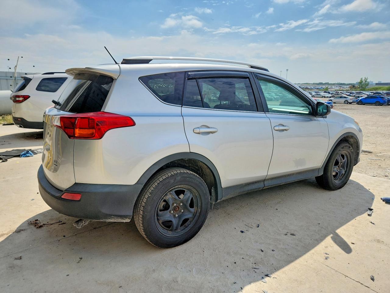 2014 Toyota Rav4 Le Gray vin: 2T3BFREV4EW144038