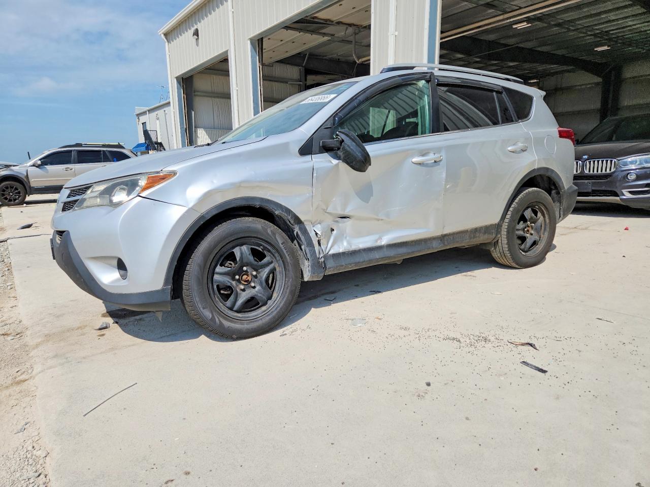 2014 Toyota Rav4 Le Gray vin: 2T3BFREV4EW144038
