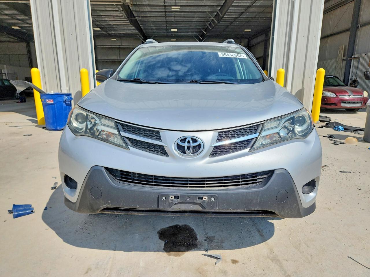 2014 Toyota Rav4 Le Gray vin: 2T3BFREV4EW144038