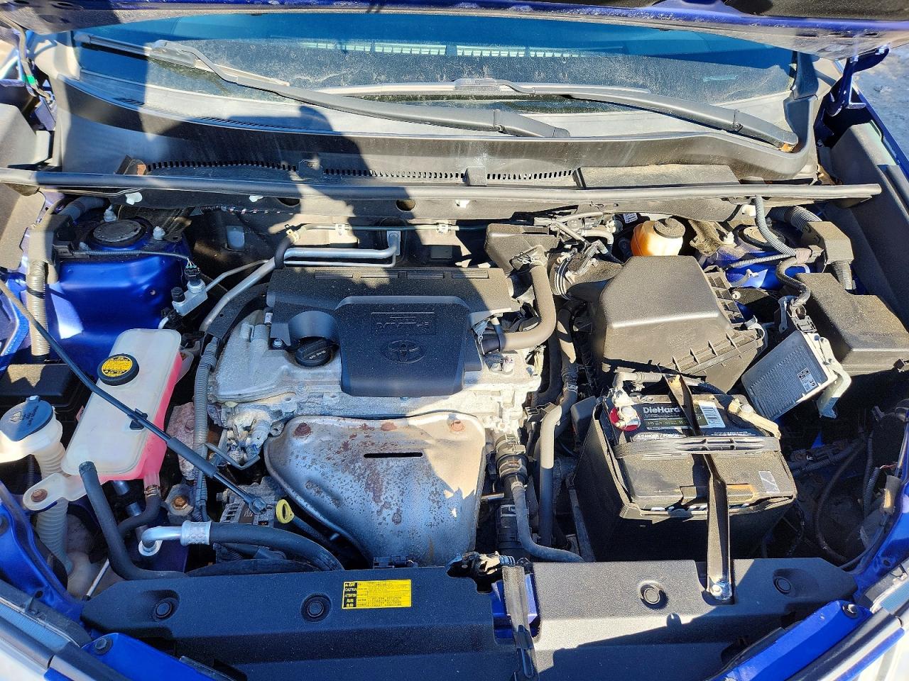 2014 Toyota Rav4 Le Синий vin: 2T3BFREV4EW202021