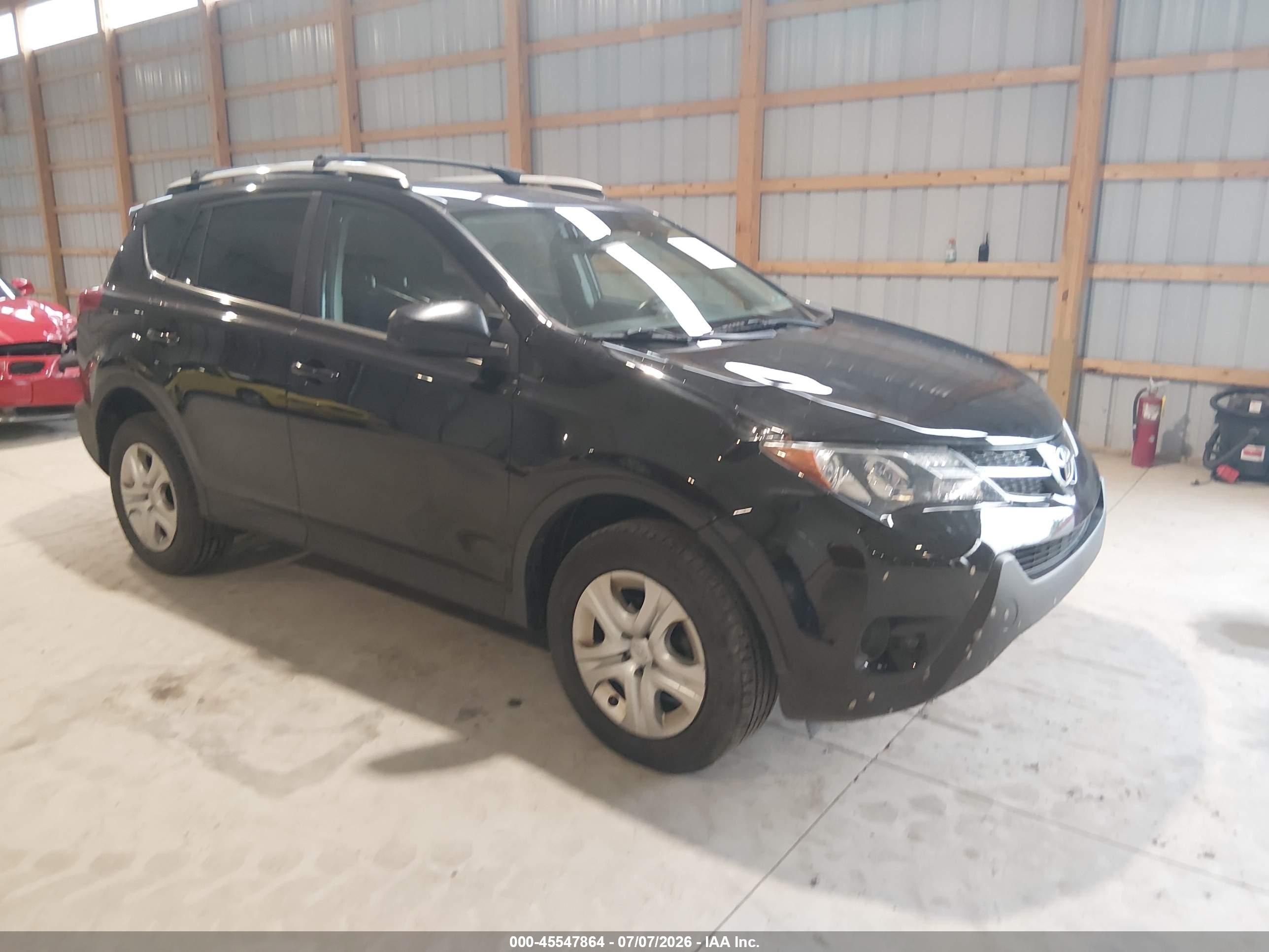 2014 Toyota Rav4 Le Black vin: 2T3BFREV4EW206392