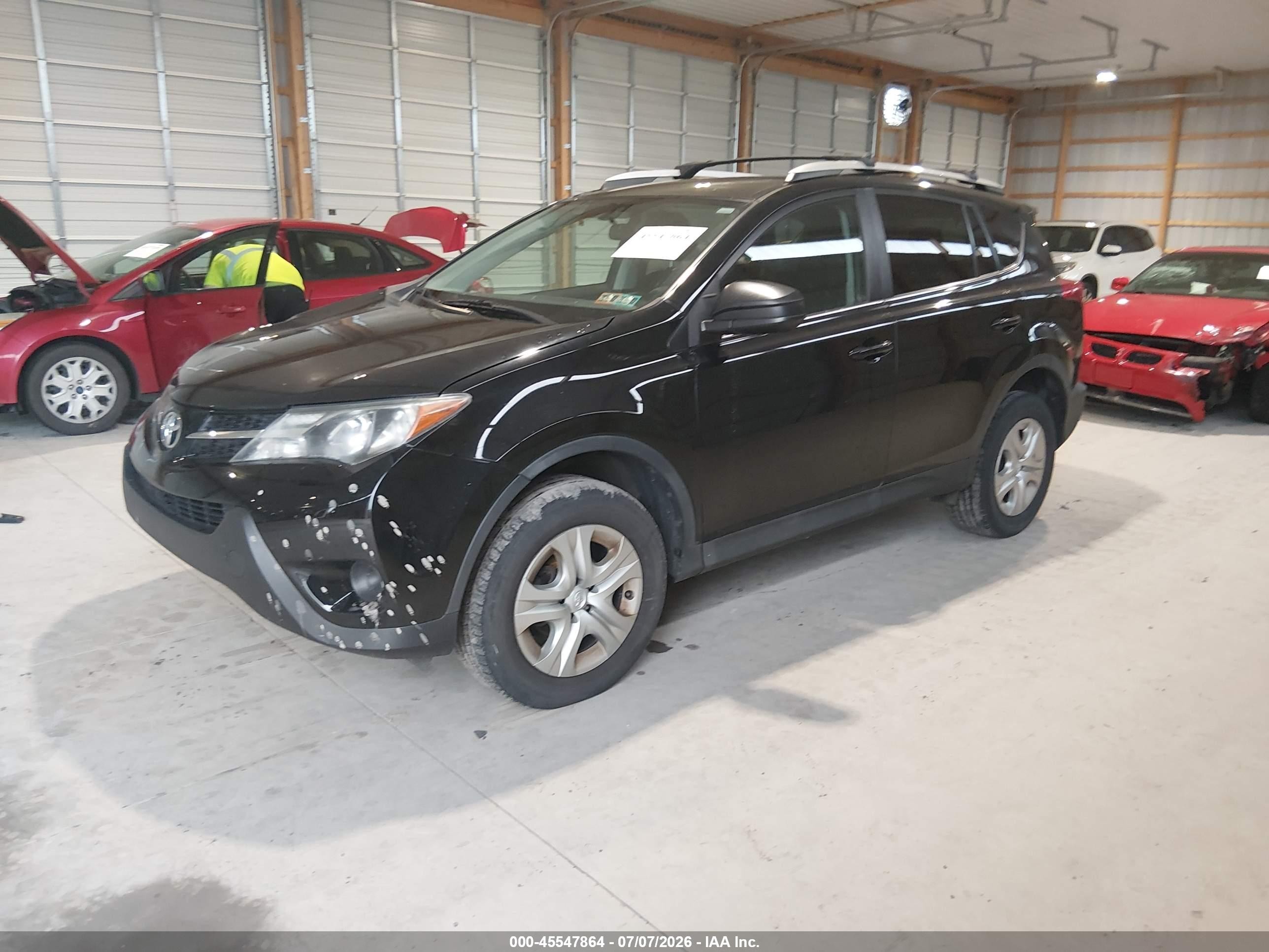 2014 Toyota Rav4 Le Black vin: 2T3BFREV4EW206392
