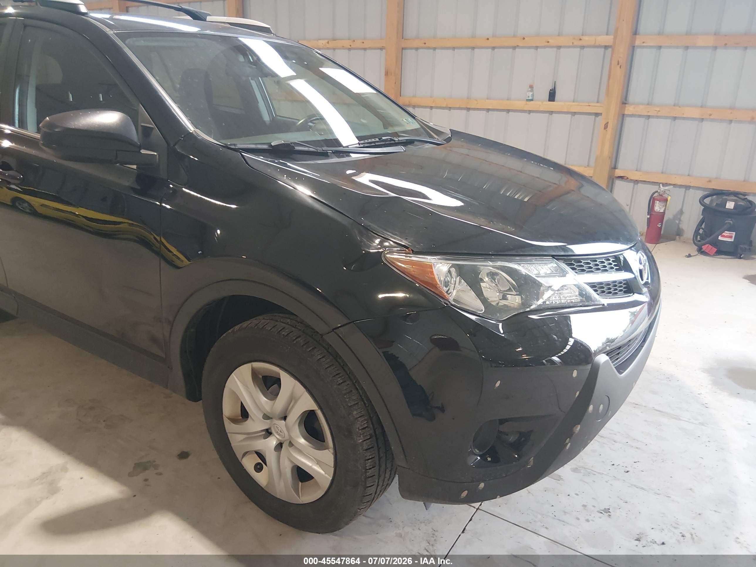 2014 Toyota Rav4 Le Black vin: 2T3BFREV4EW206392