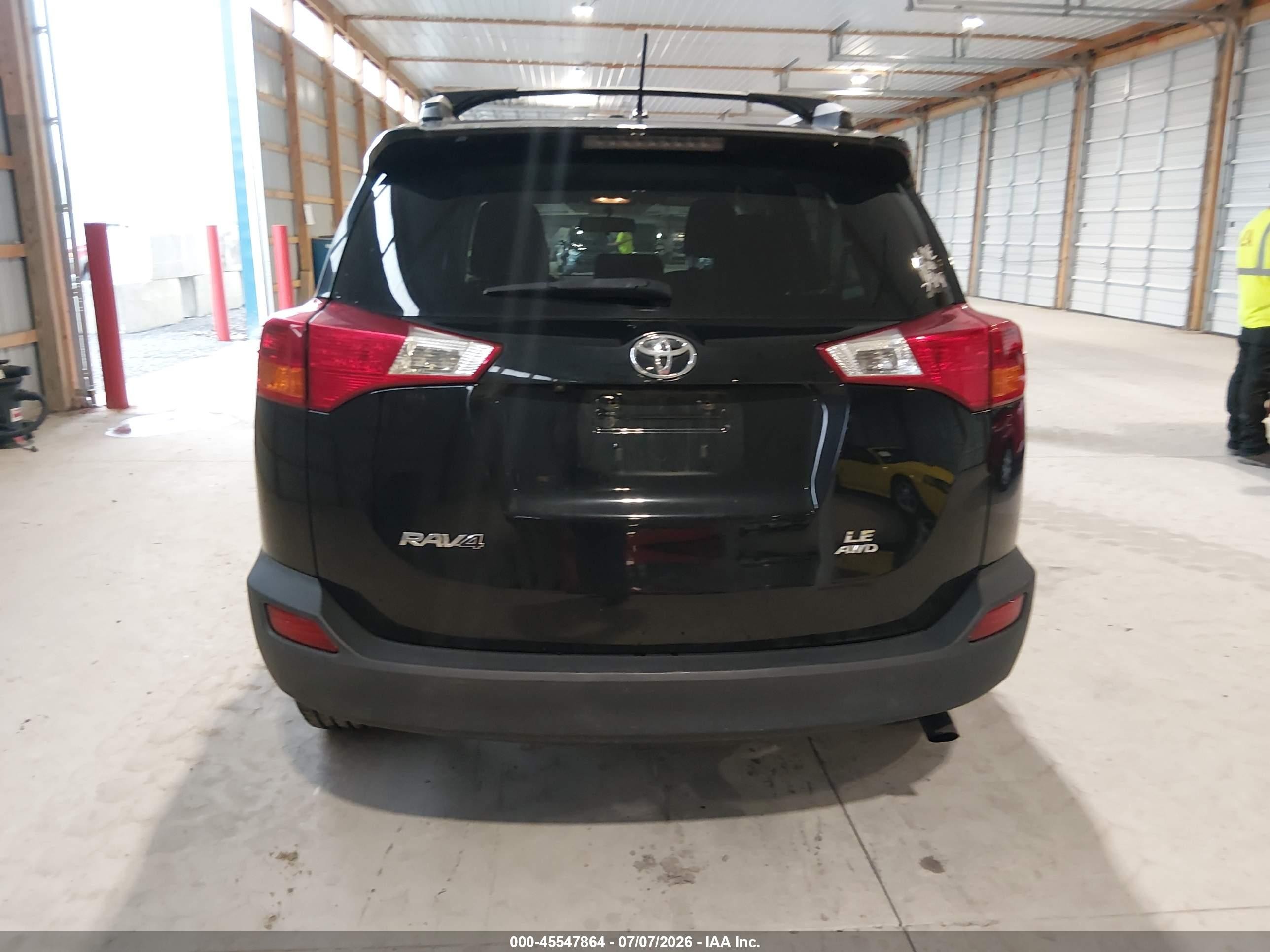 2014 Toyota Rav4 Le Black vin: 2T3BFREV4EW206392