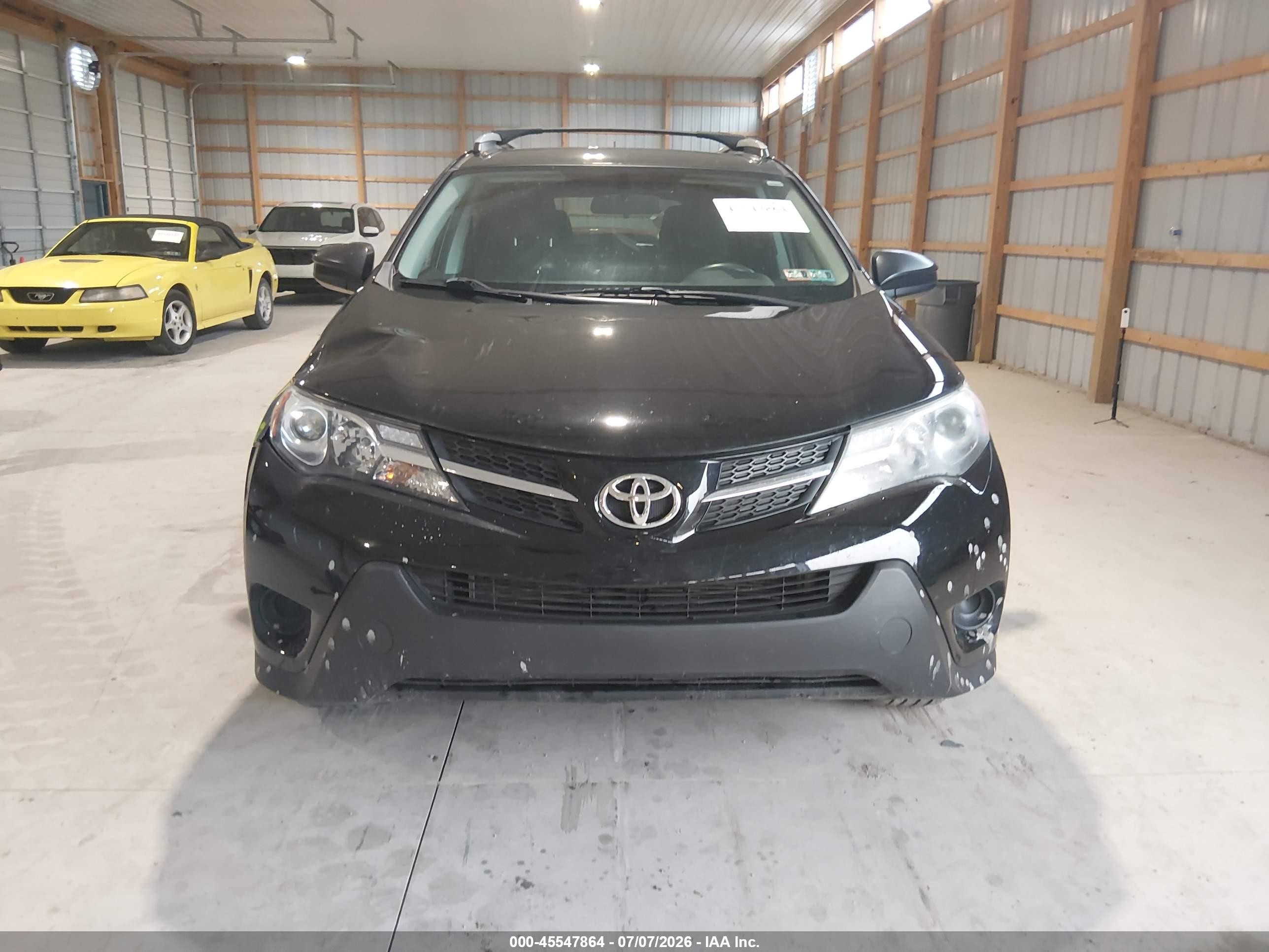2014 Toyota Rav4 Le Black vin: 2T3BFREV4EW206392