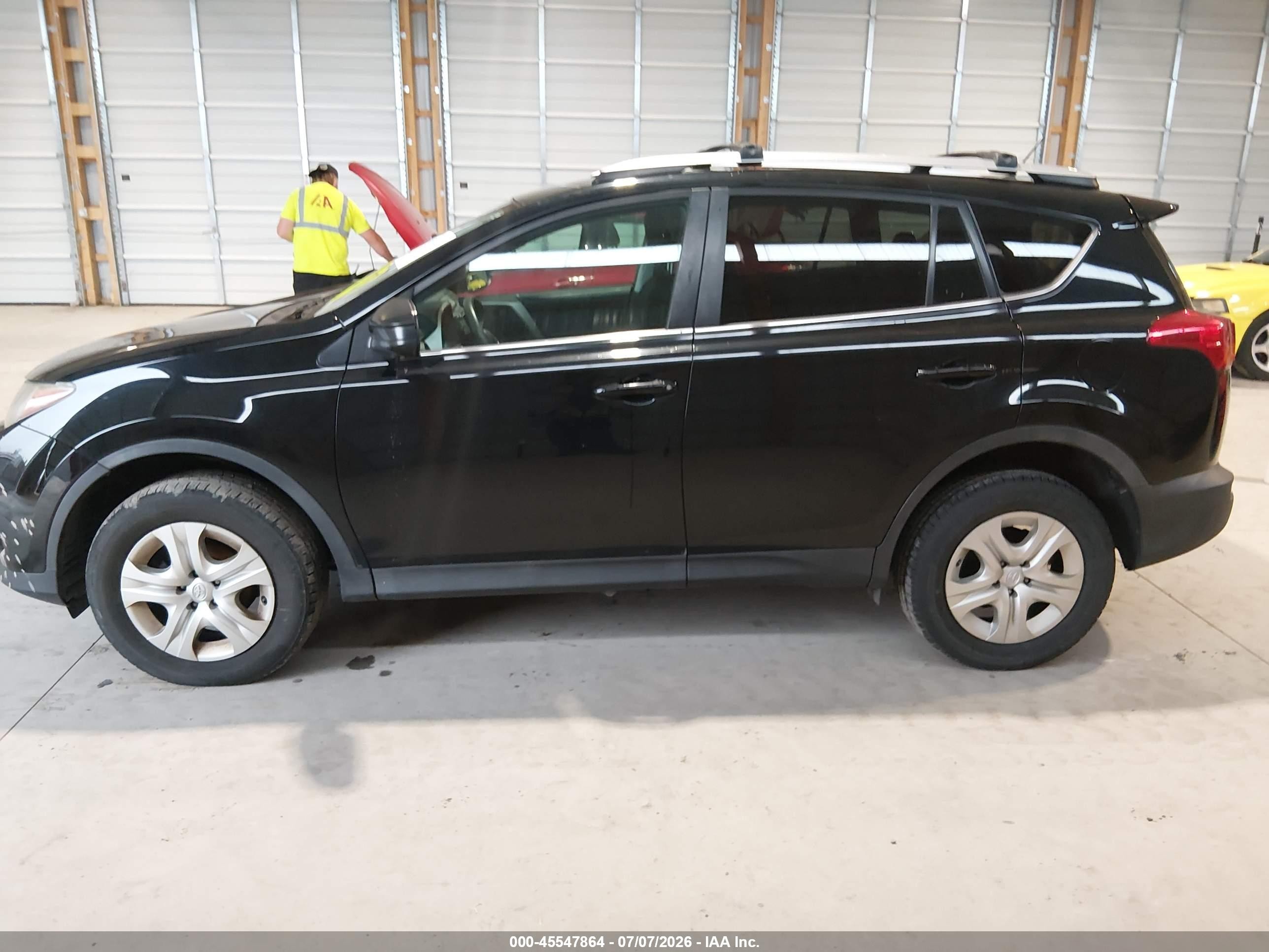 2014 Toyota Rav4 Le Black vin: 2T3BFREV4EW206392