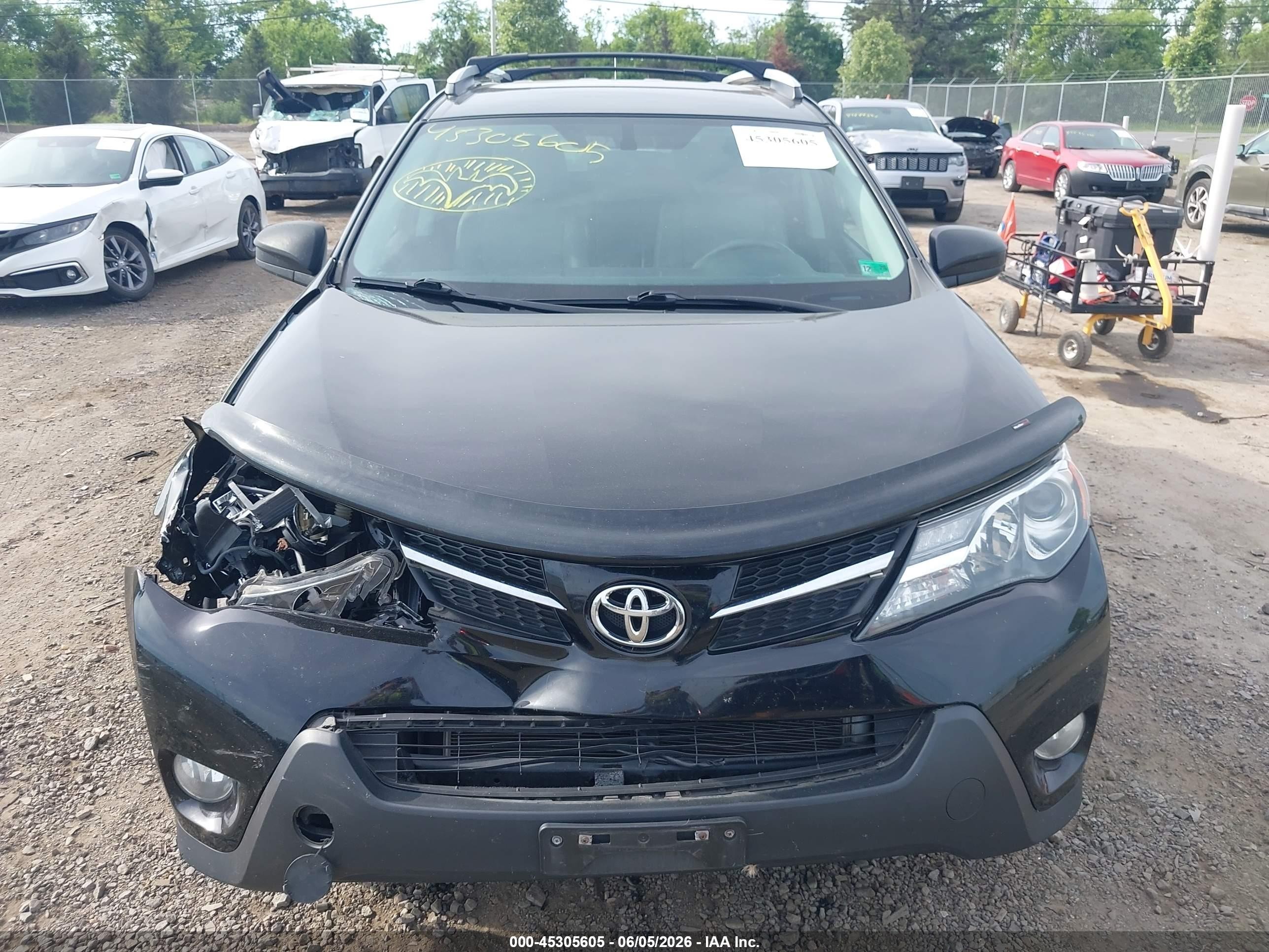 2014 Toyota Rav4 Le Black vin: 2T3BFREV4EW208224
