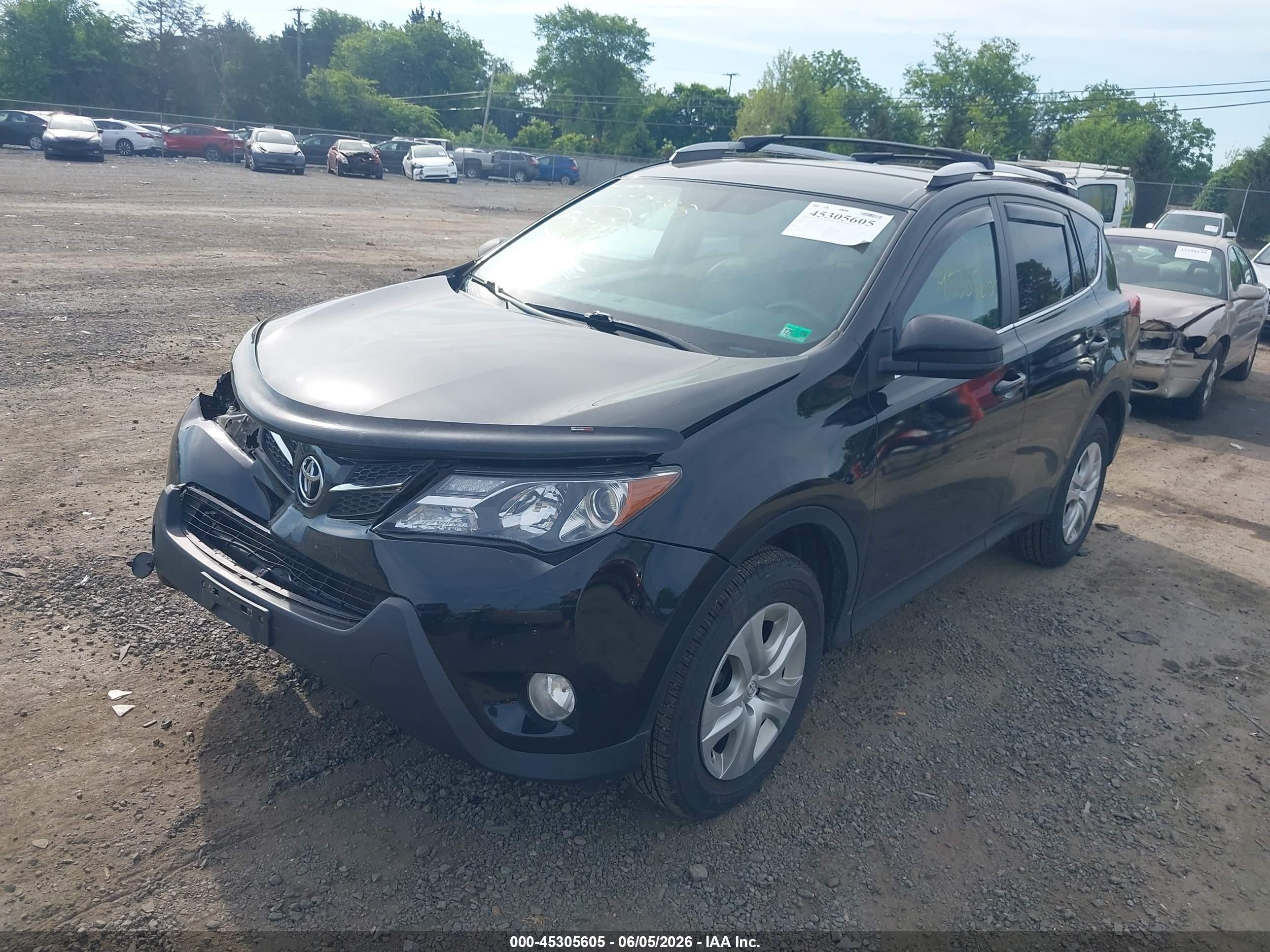 2014 Toyota Rav4 Le Black vin: 2T3BFREV4EW208224