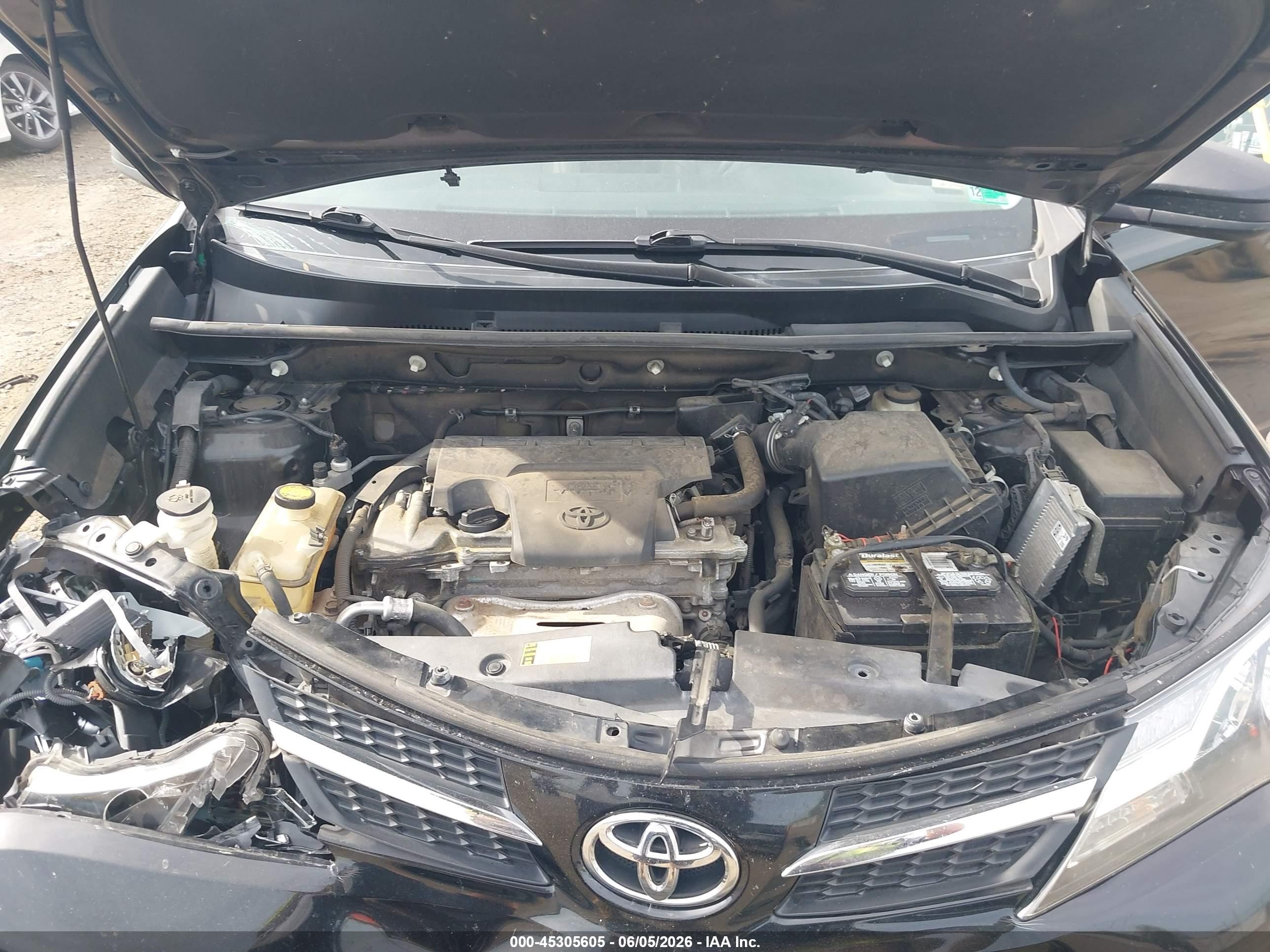 2014 Toyota Rav4 Le Black vin: 2T3BFREV4EW208224