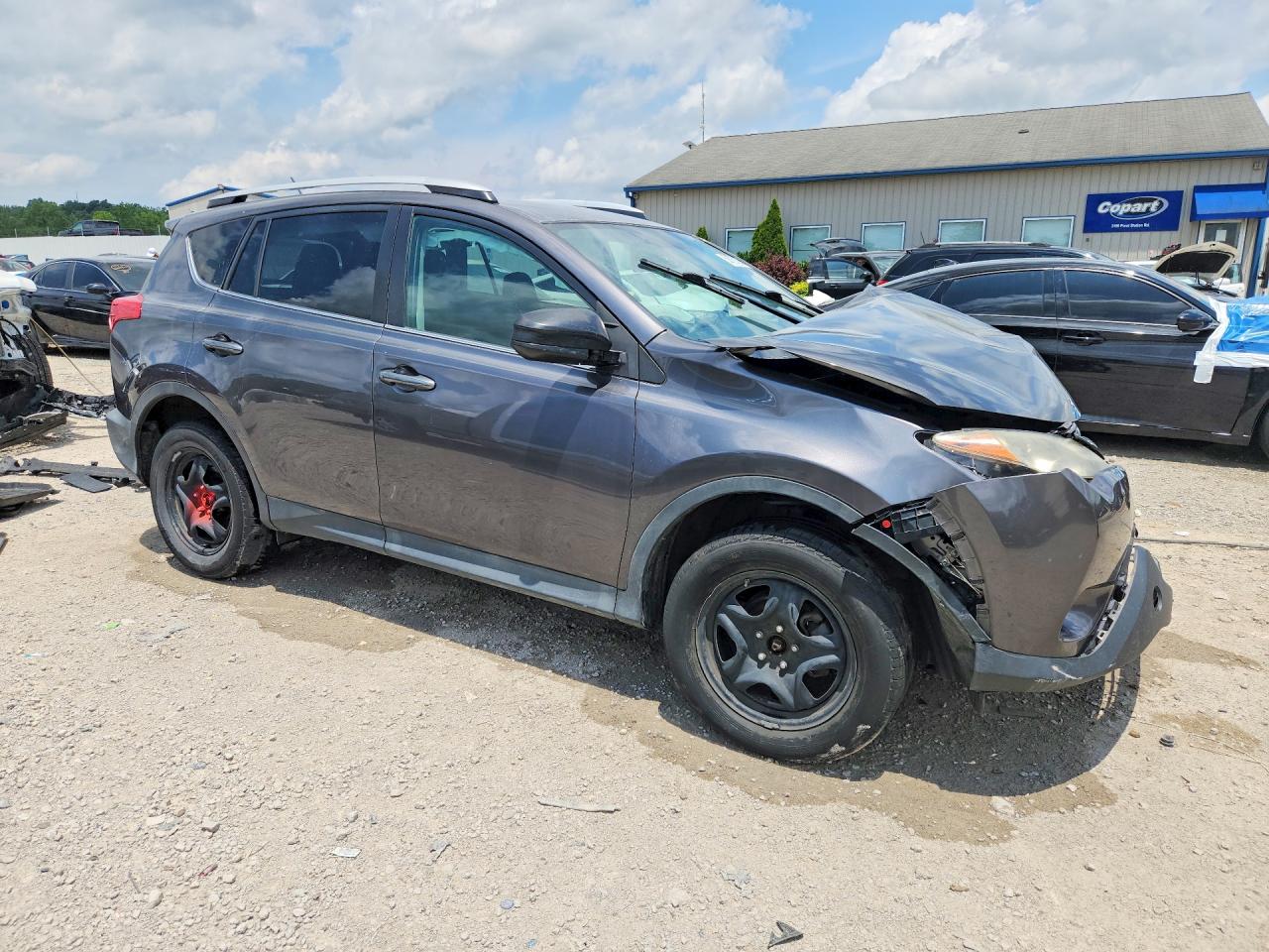 2014 Toyota Rav4 Le Gray vin: 2T3BFREV4EW208868