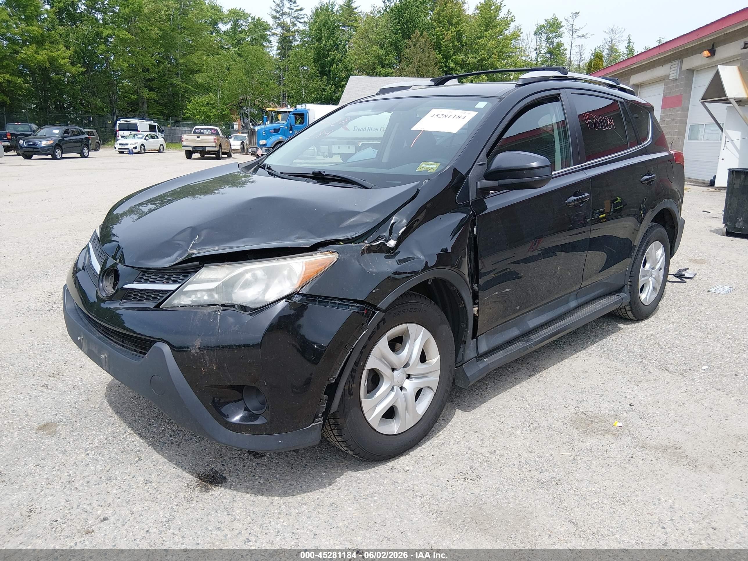 2015 Toyota Rav4 Le Black vin: 2T3BFREV4FW268246