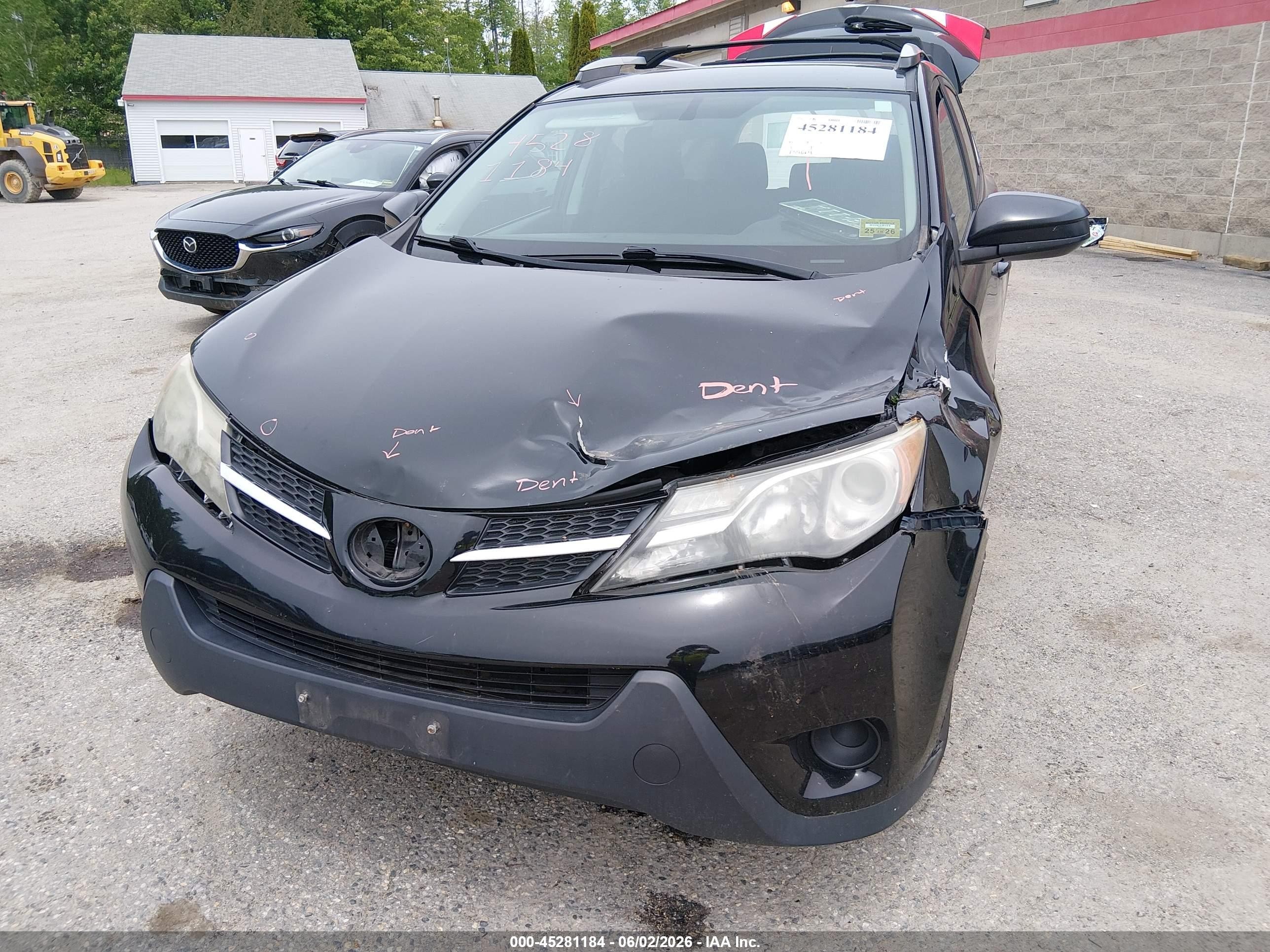 2015 Toyota Rav4 Le Black vin: 2T3BFREV4FW268246