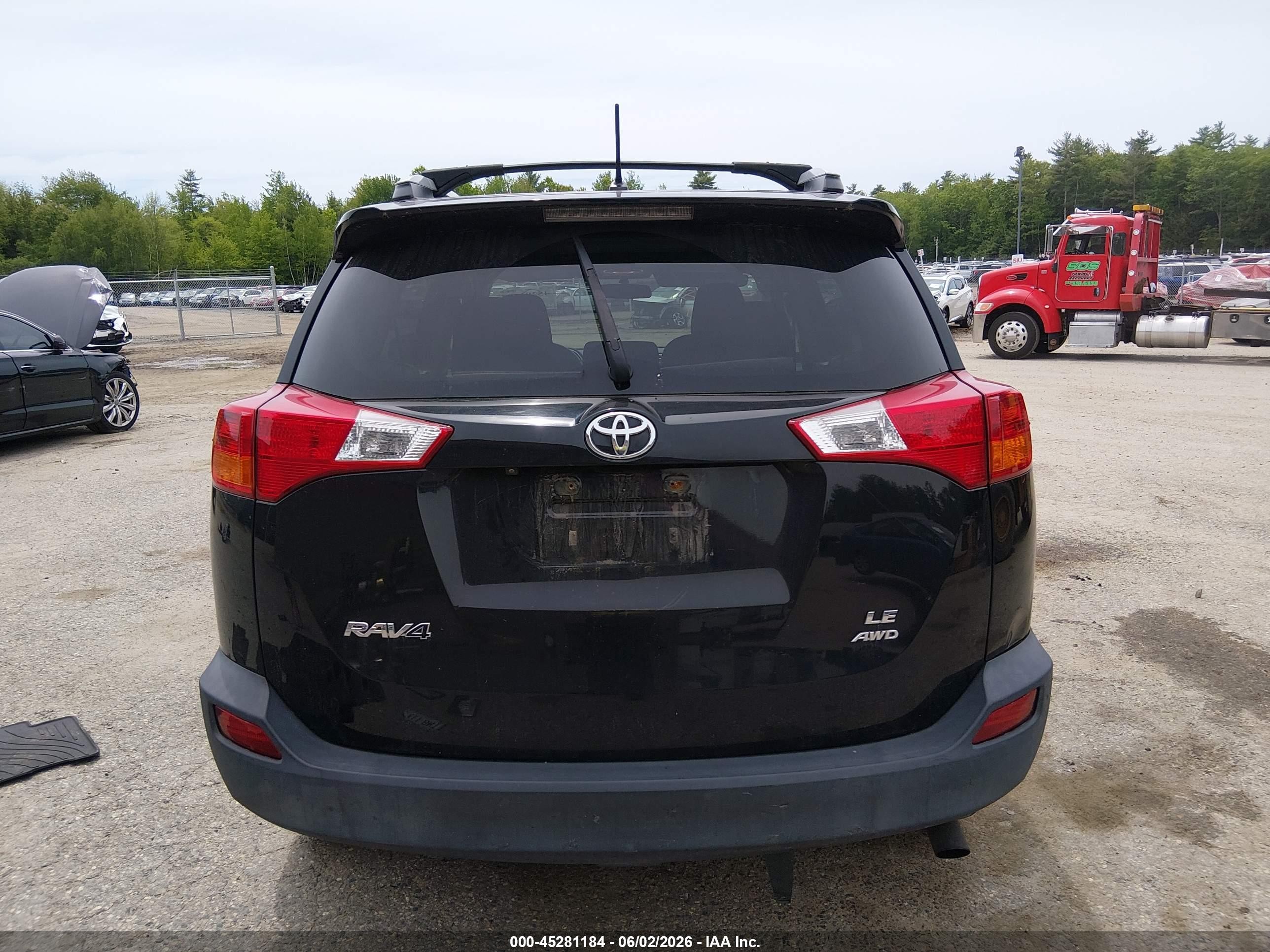2015 Toyota Rav4 Le Black vin: 2T3BFREV4FW268246