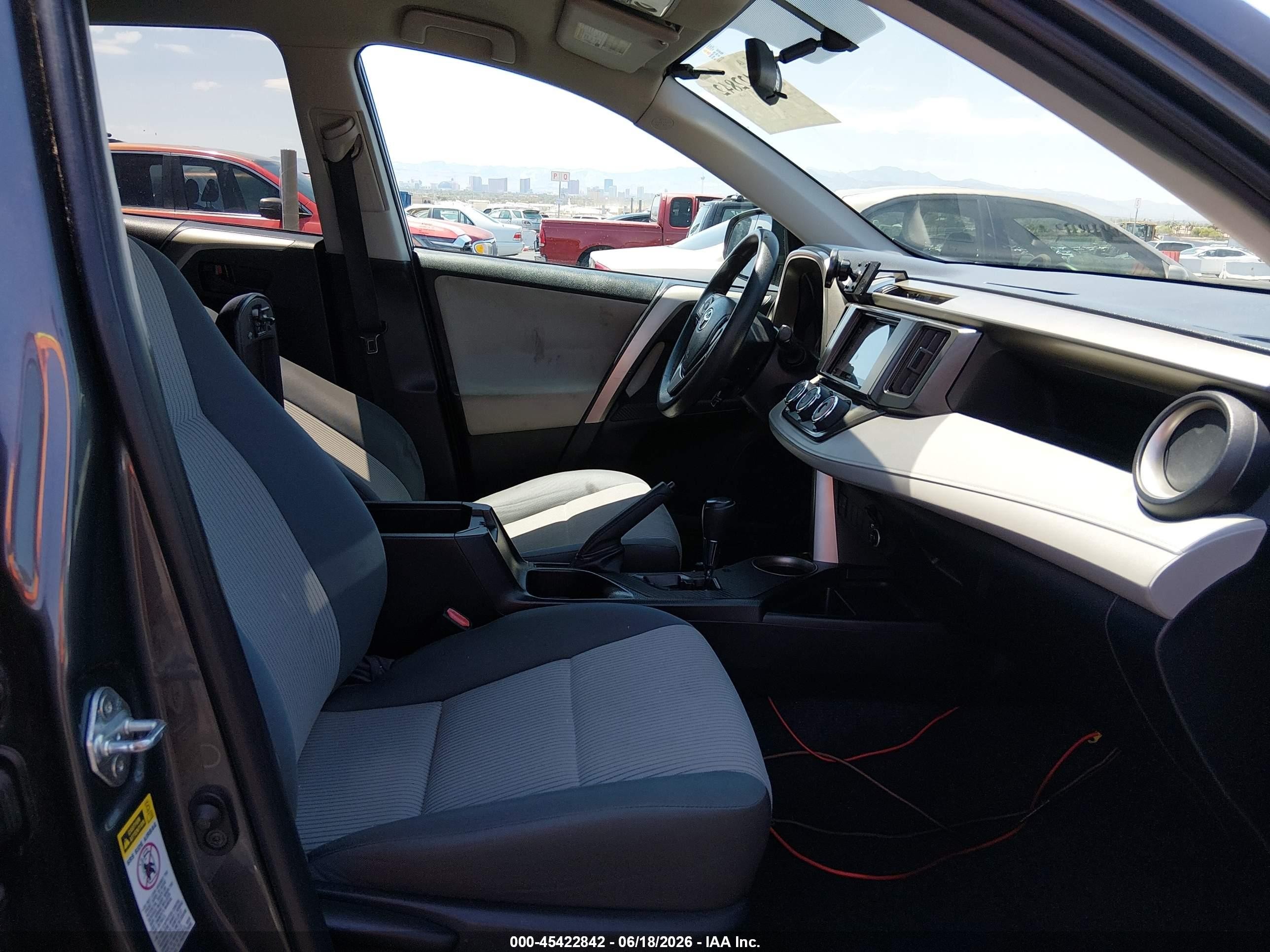 2015 Toyota Rav4 Le Black vin: 2T3BFREV4FW277223