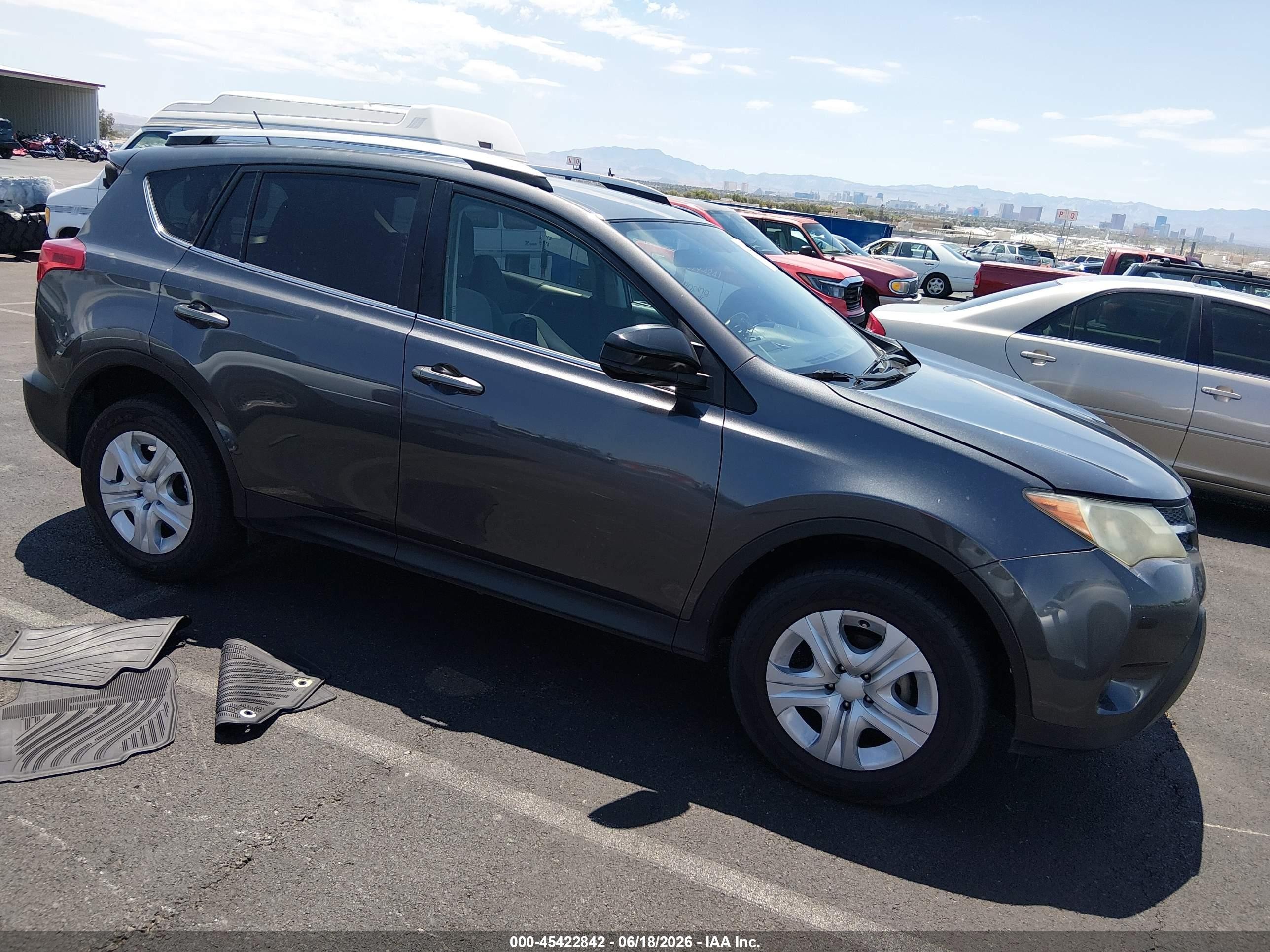 2015 Toyota Rav4 Le Черный vin: 2T3BFREV4FW277223