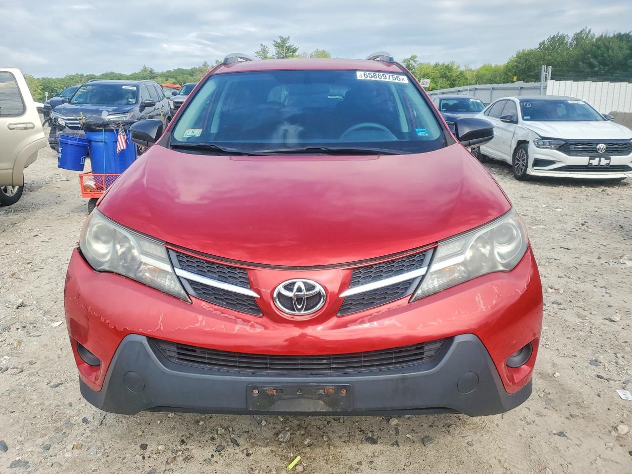 2015 Toyota Rav4 Le Red vin: 2T3BFREV4FW324251