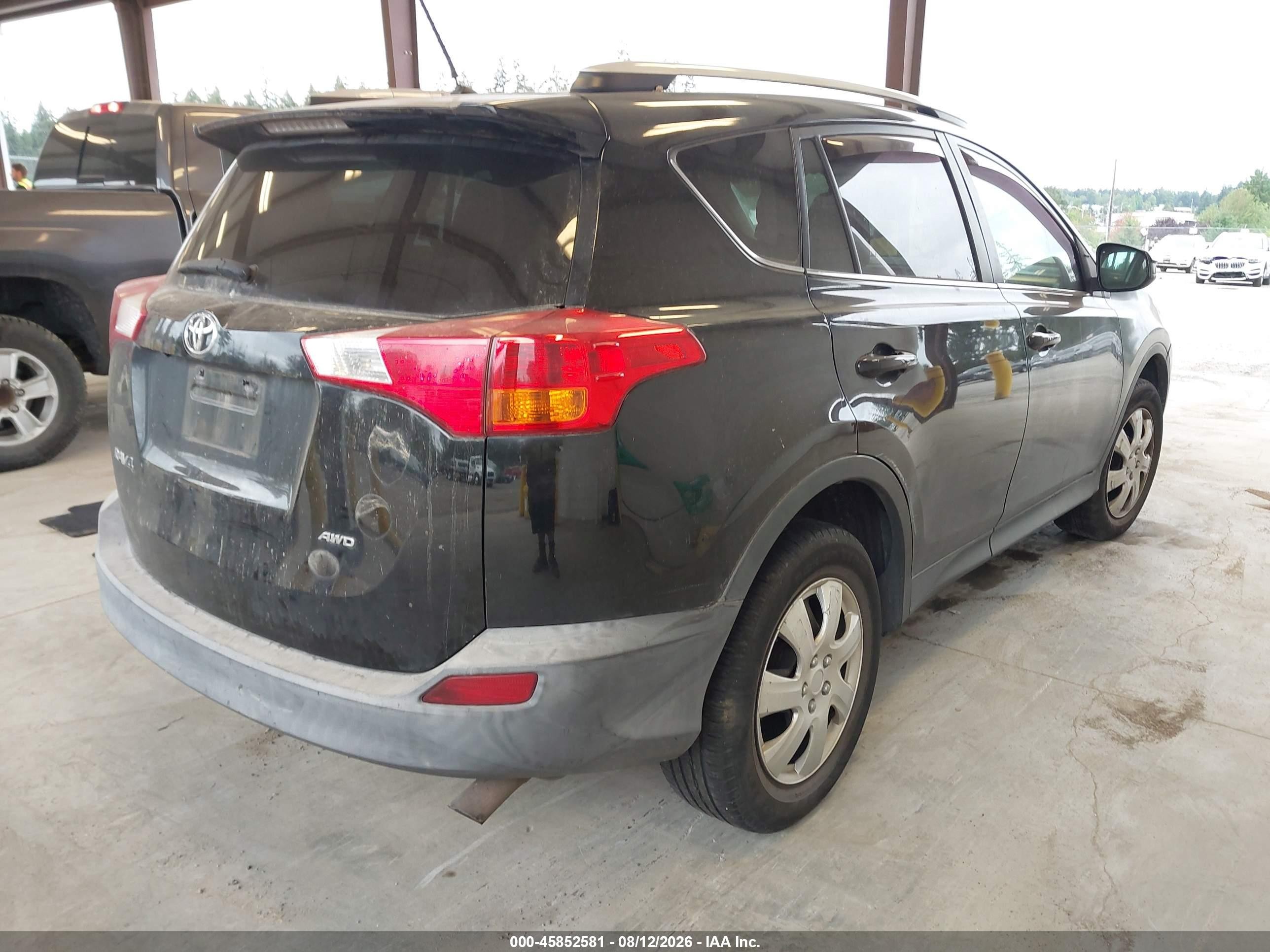 2013 Toyota Rav4 Le Black vin: 2T3BFREV5DW025915