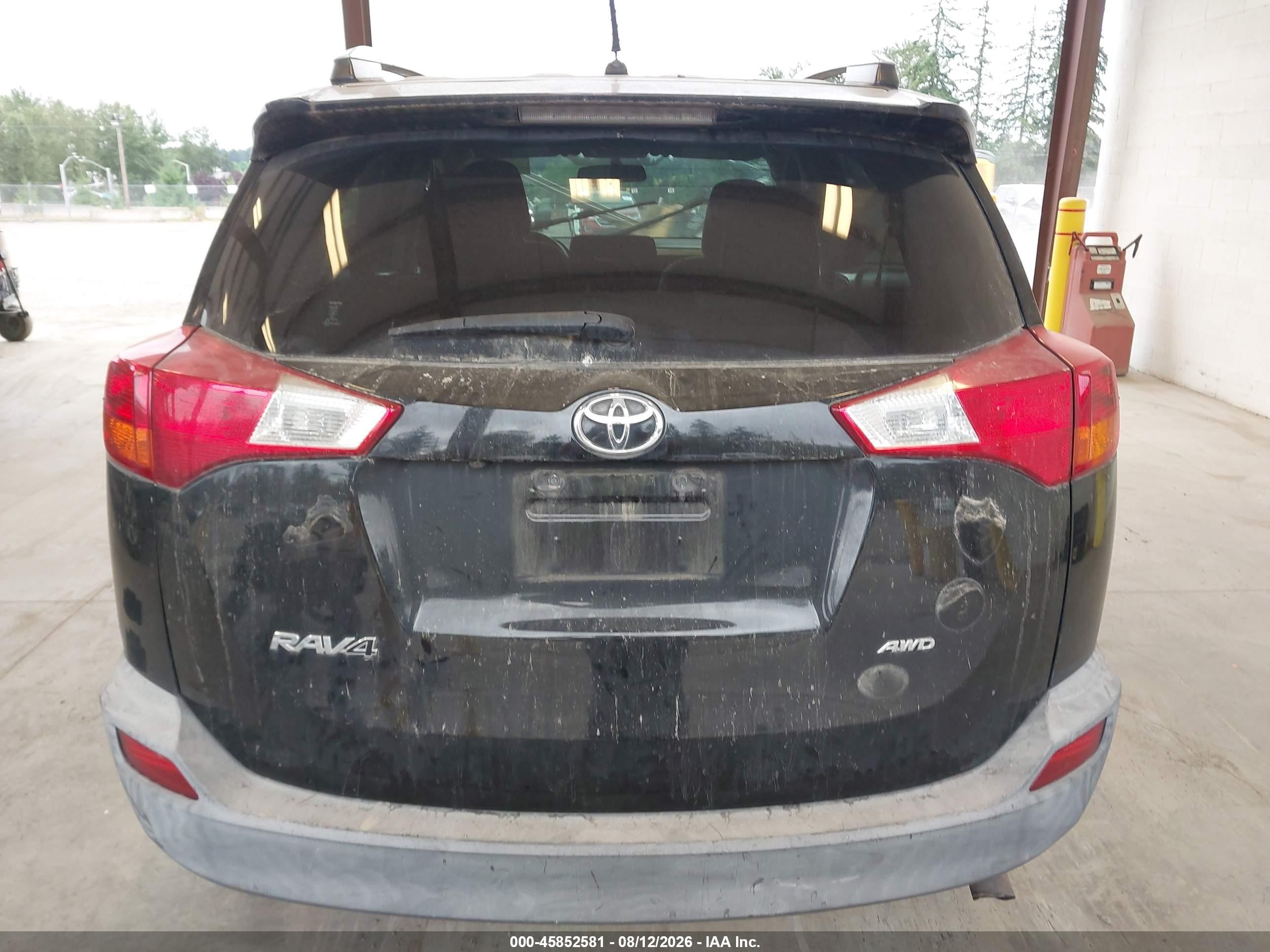 2013 Toyota Rav4 Le Black vin: 2T3BFREV5DW025915