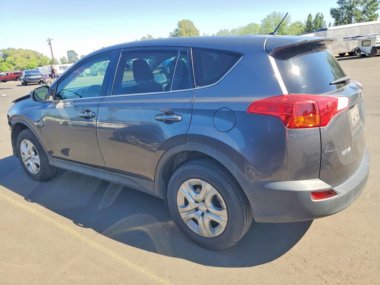 2013 Toyota Rav4 Le Серый vin: 2T3BFREV5DW026448