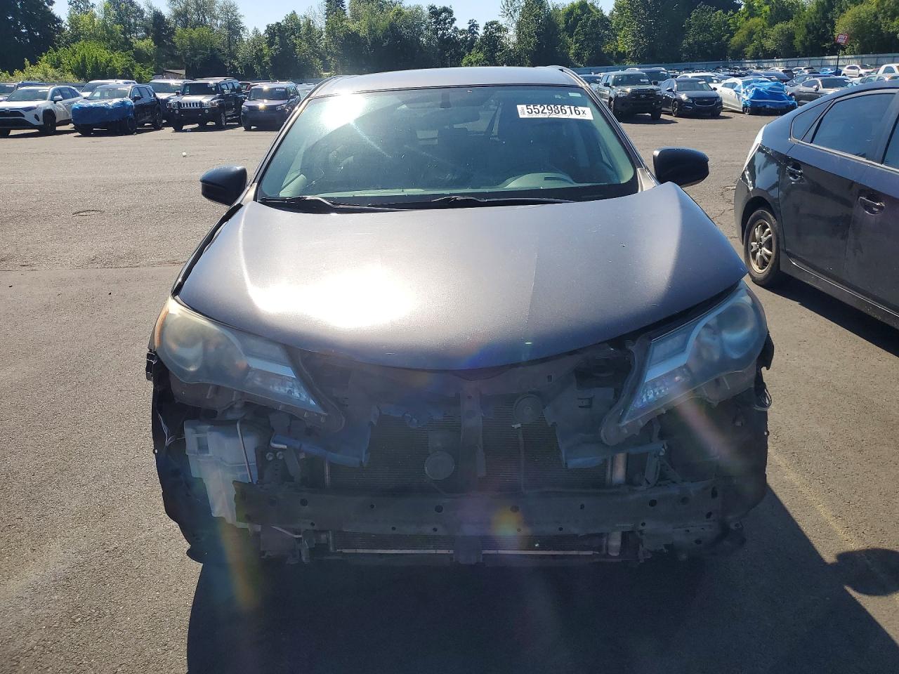 2013 Toyota Rav4 Le Серый vin: 2T3BFREV5DW026448
