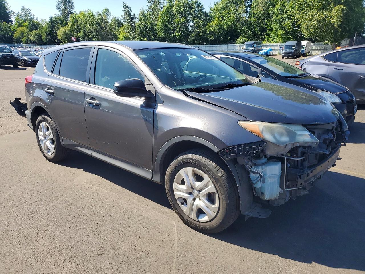 2013 Toyota Rav4 Le Серый vin: 2T3BFREV5DW026448