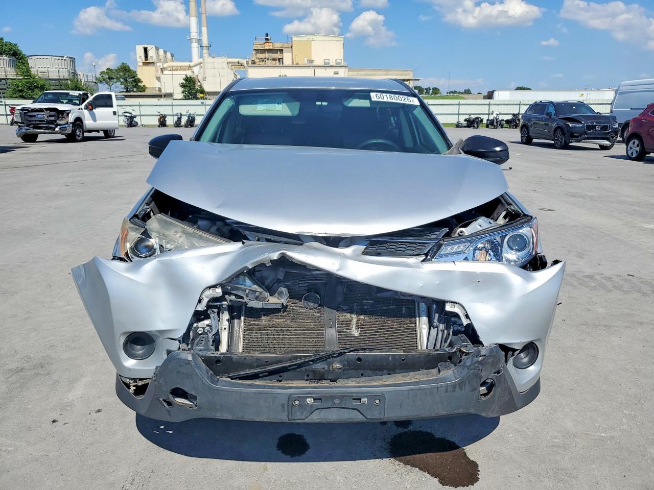 2013 Toyota Rav4 Le Серебряный vin: 2T3BFREV5DW055190