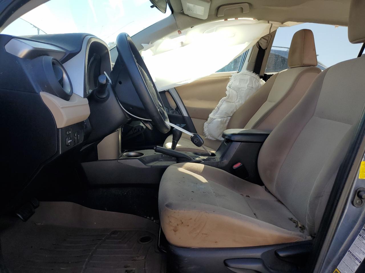 2013 Toyota Rav4 Le Gray vin: 2T3BFREV5DW063290