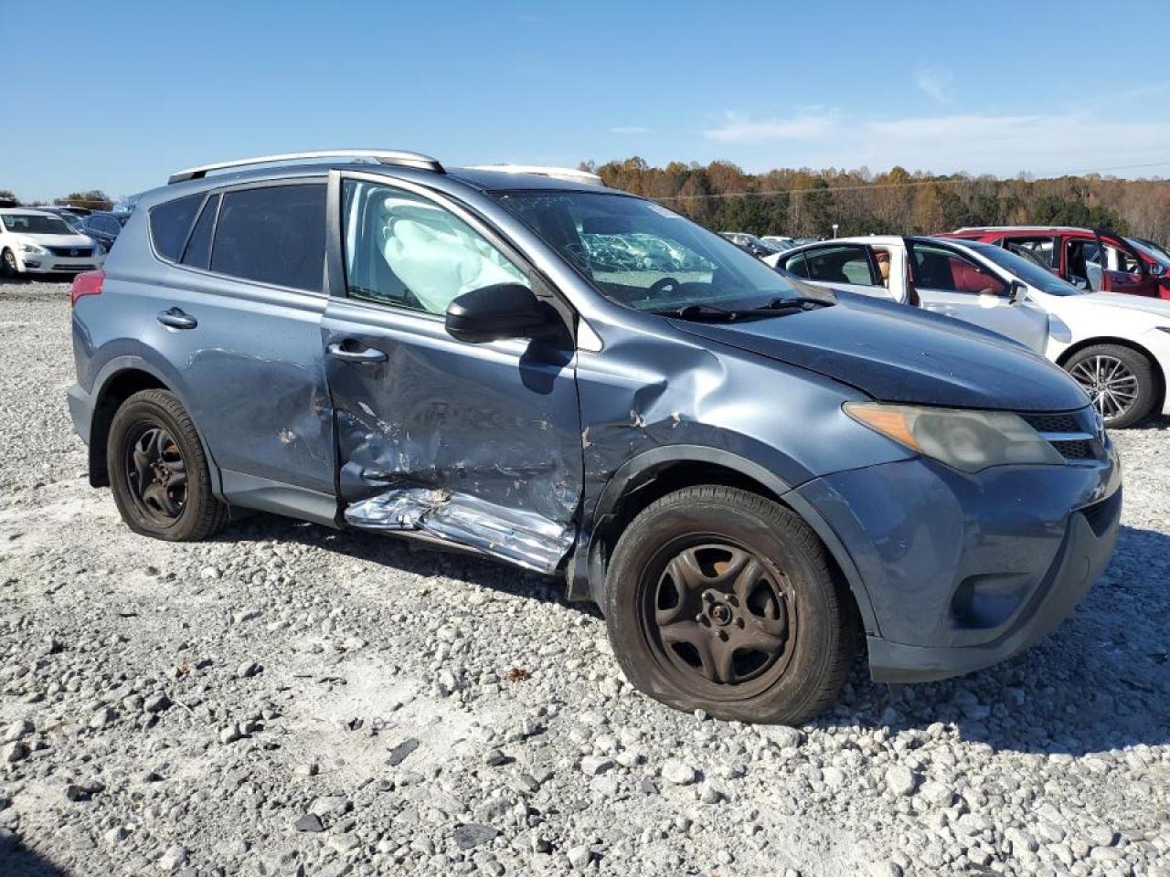 2013 Toyota Rav4 Le Gray vin: 2T3BFREV5DW063290