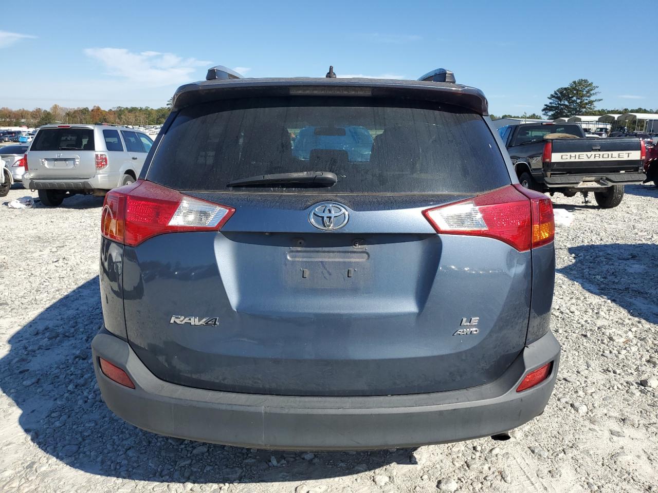 2013 Toyota Rav4 Le Gray vin: 2T3BFREV5DW063290