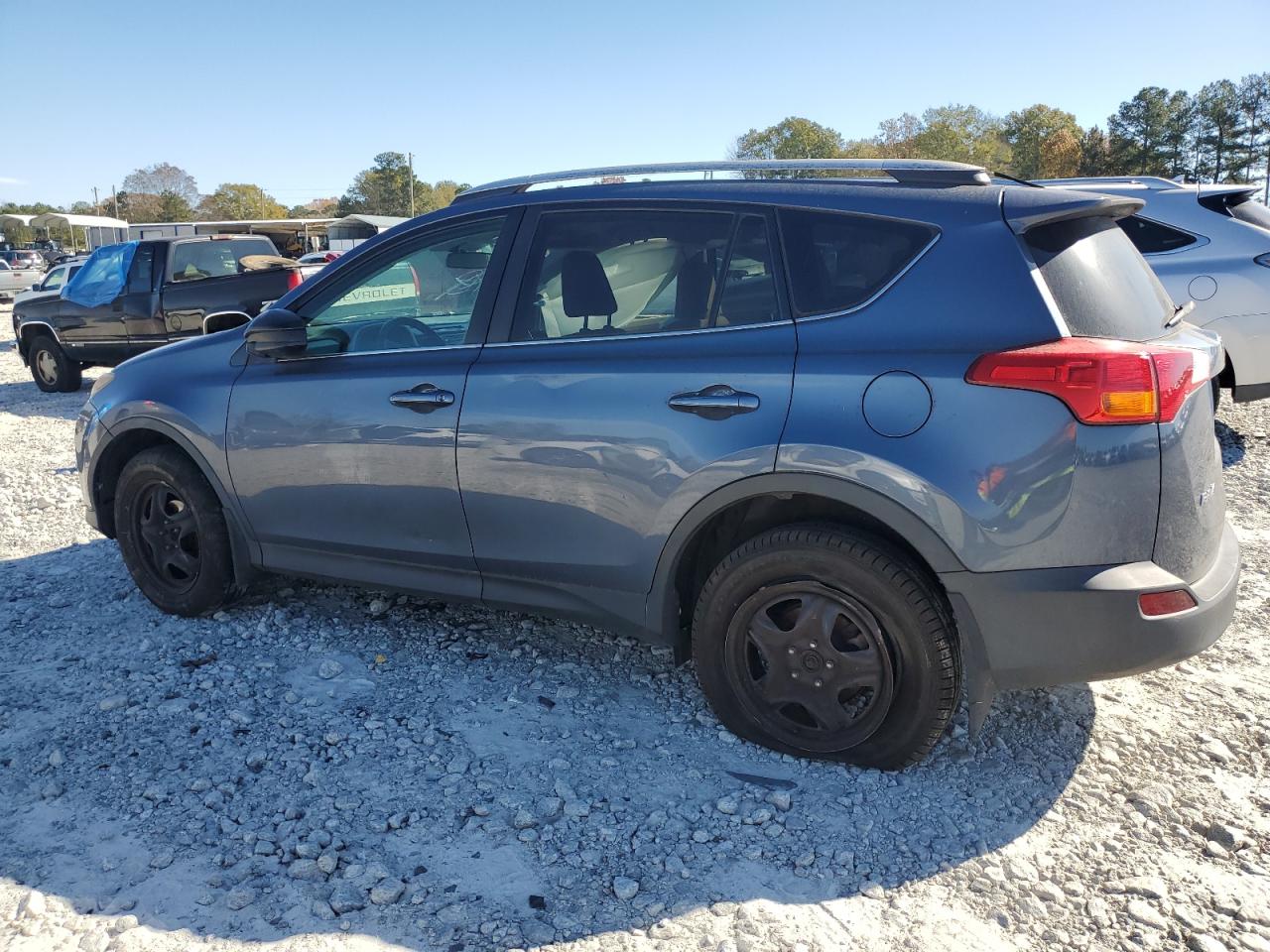 2013 Toyota Rav4 Le Gray vin: 2T3BFREV5DW063290