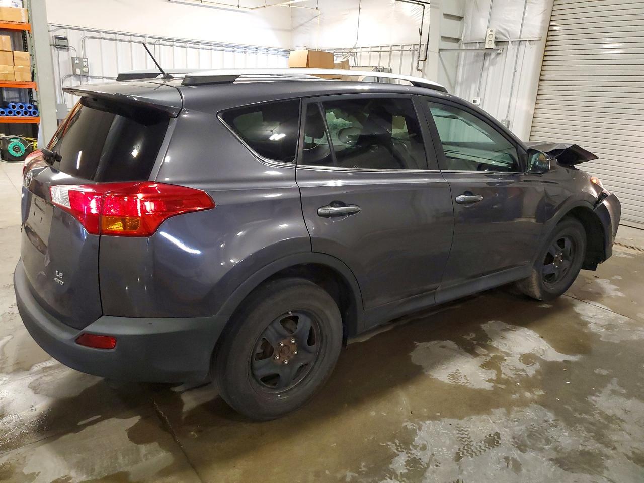 2013 Toyota Rav4 Le Серый vin: 2T3BFREV5DW070773