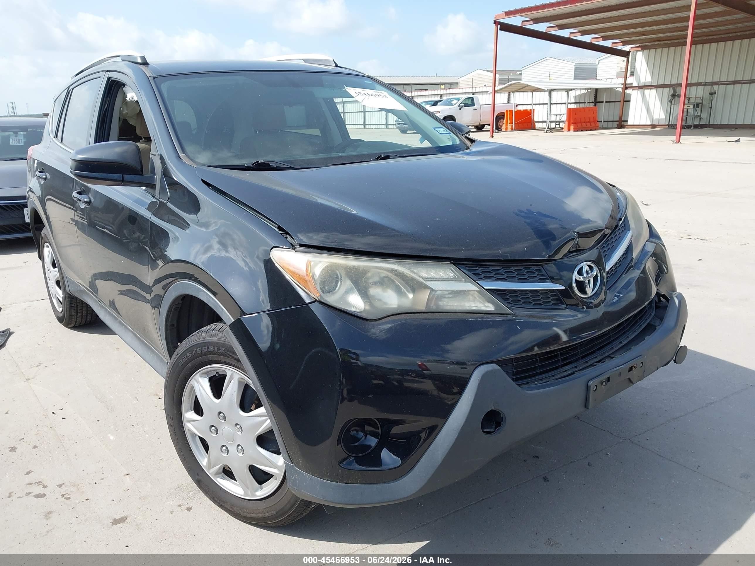 2013 Toyota Rav4 Le Black vin: 2T3BFREV5DW108003