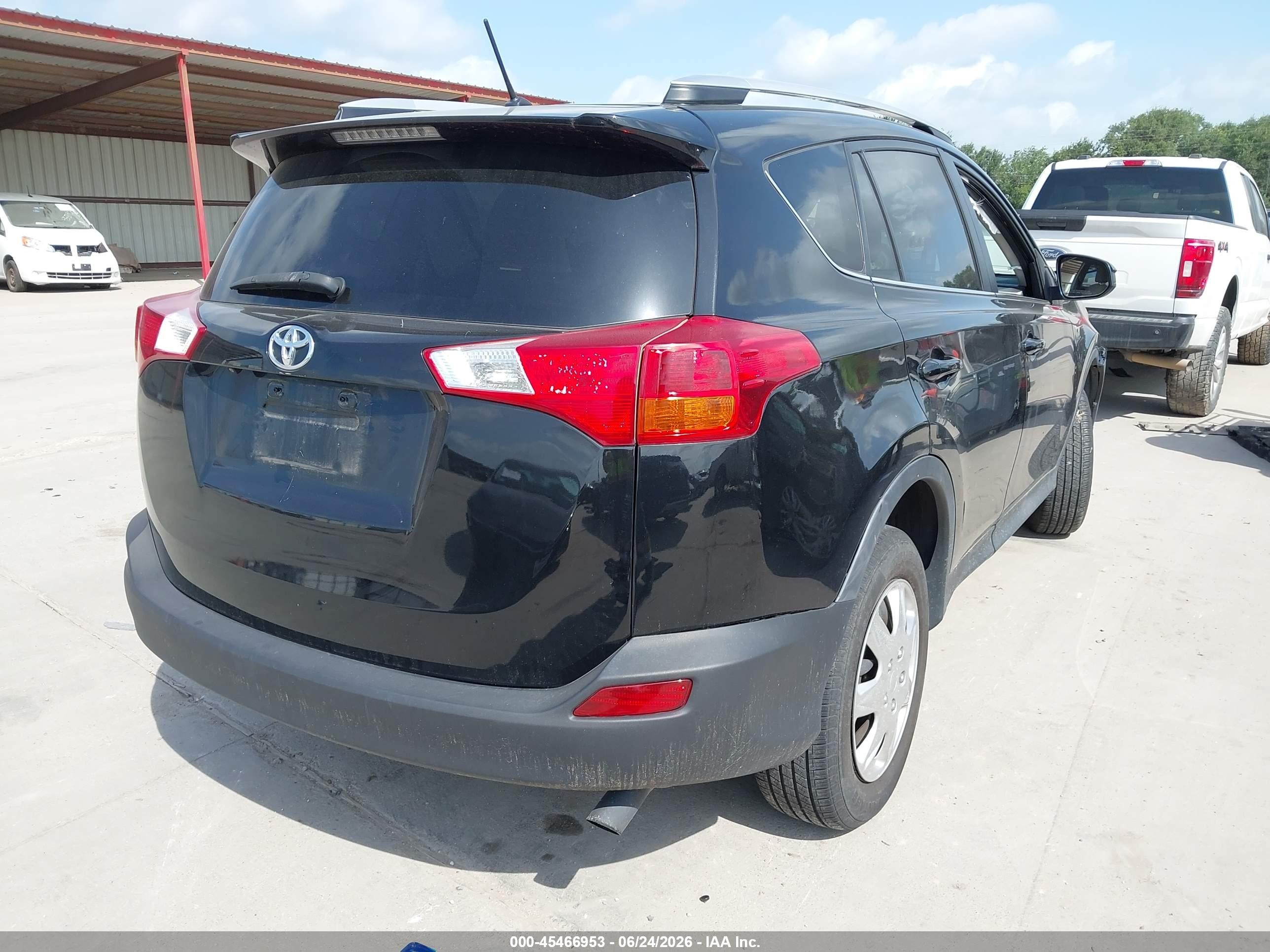 2013 Toyota Rav4 Le Black vin: 2T3BFREV5DW108003