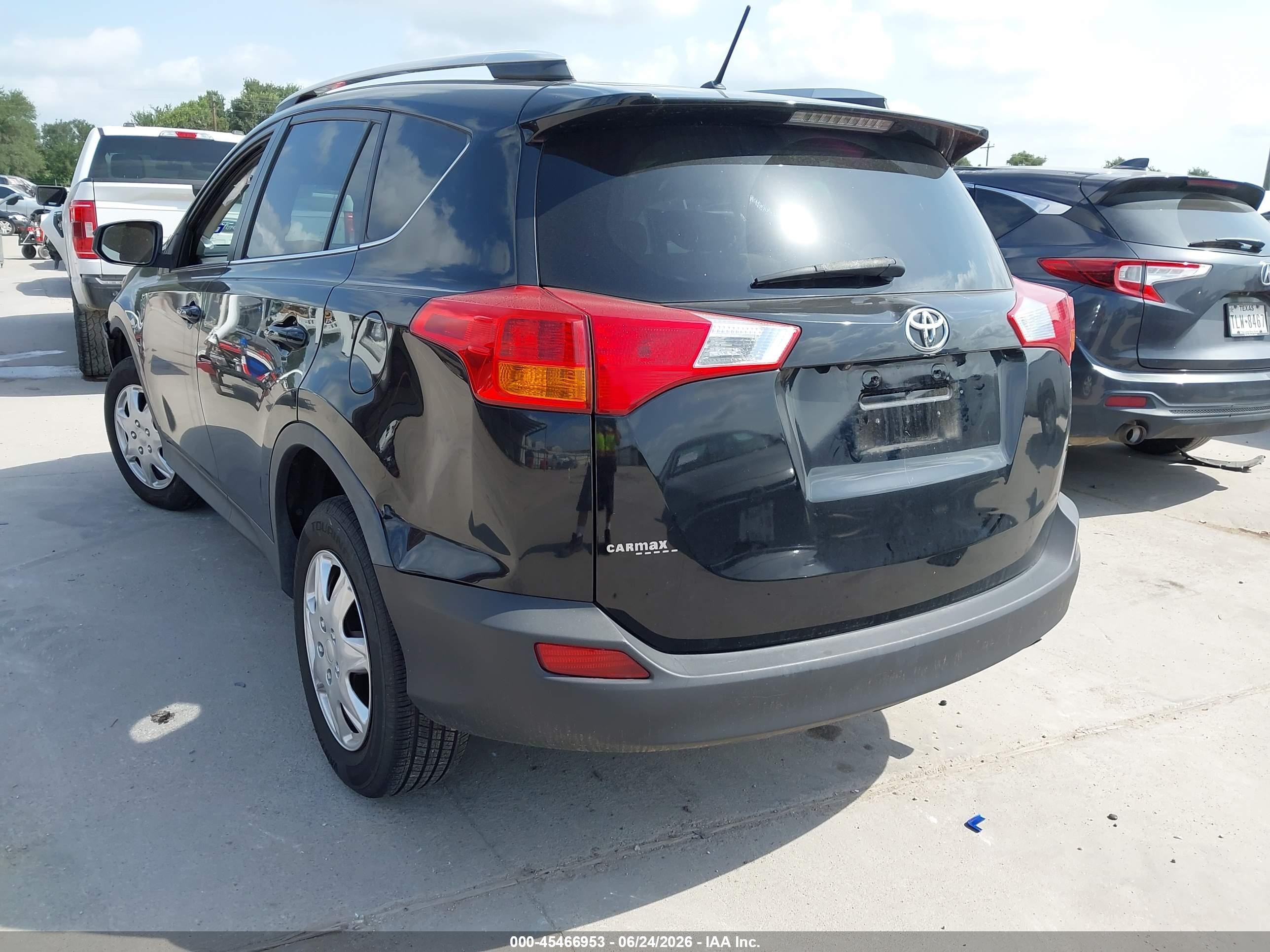 2013 Toyota Rav4 Le Black vin: 2T3BFREV5DW108003