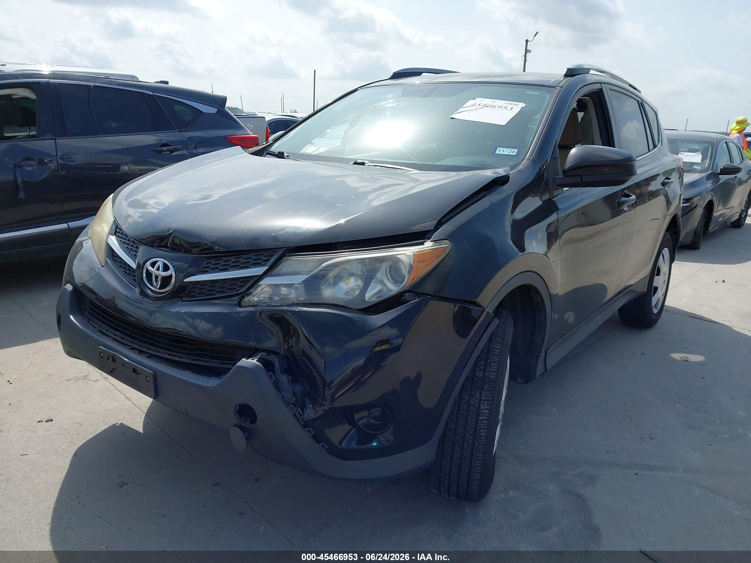 2013 Toyota Rav4 Le Black vin: 2T3BFREV5DW108003