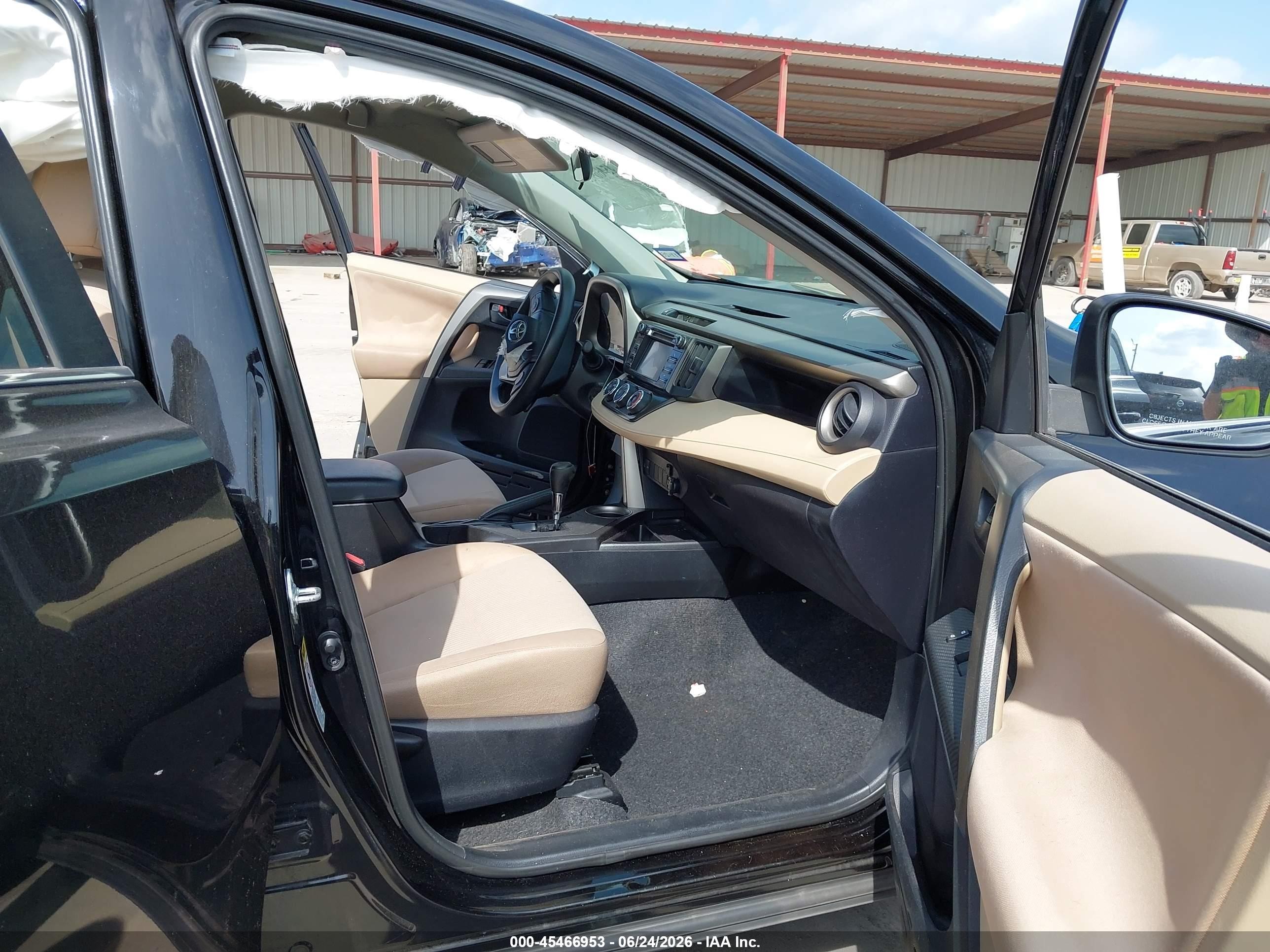 2013 Toyota Rav4 Le Black vin: 2T3BFREV5DW108003