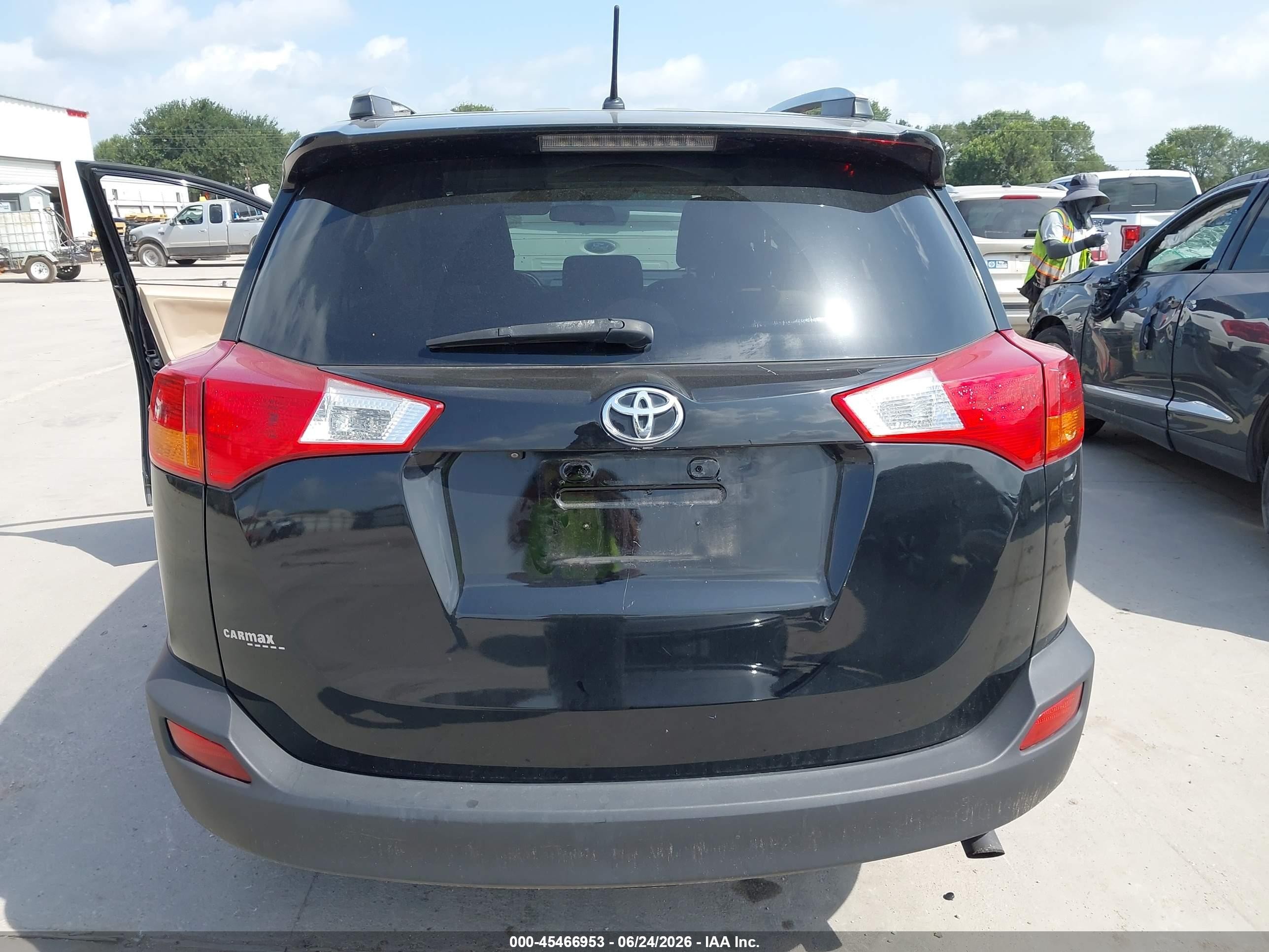2013 Toyota Rav4 Le Black vin: 2T3BFREV5DW108003