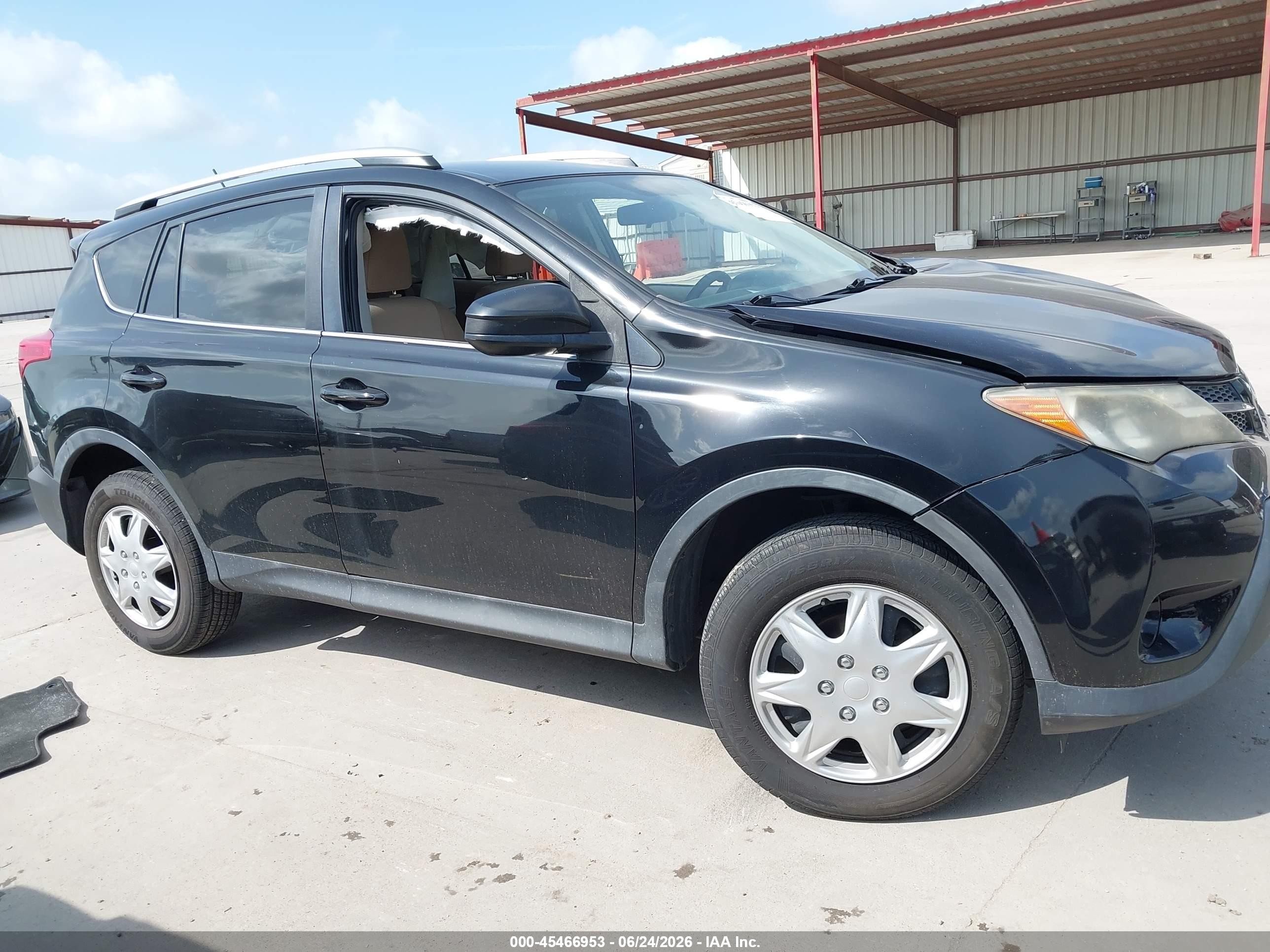 2013 Toyota Rav4 Le Black vin: 2T3BFREV5DW108003
