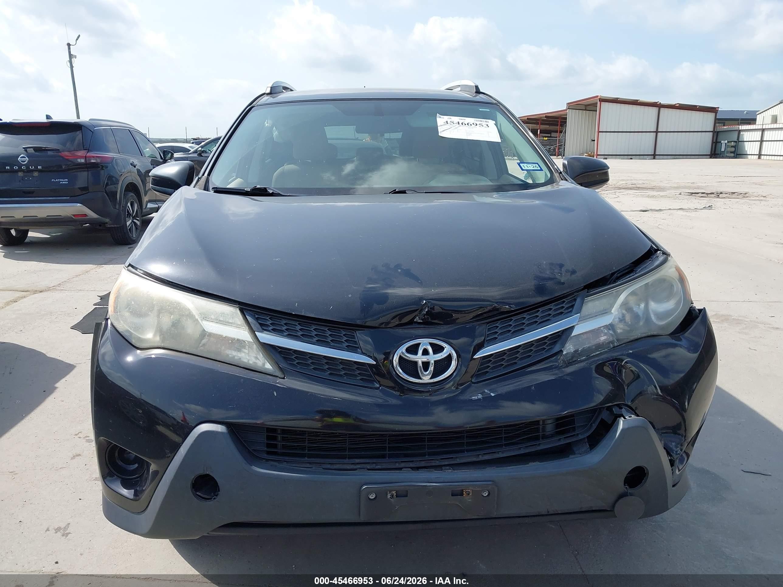 2013 Toyota Rav4 Le Black vin: 2T3BFREV5DW108003