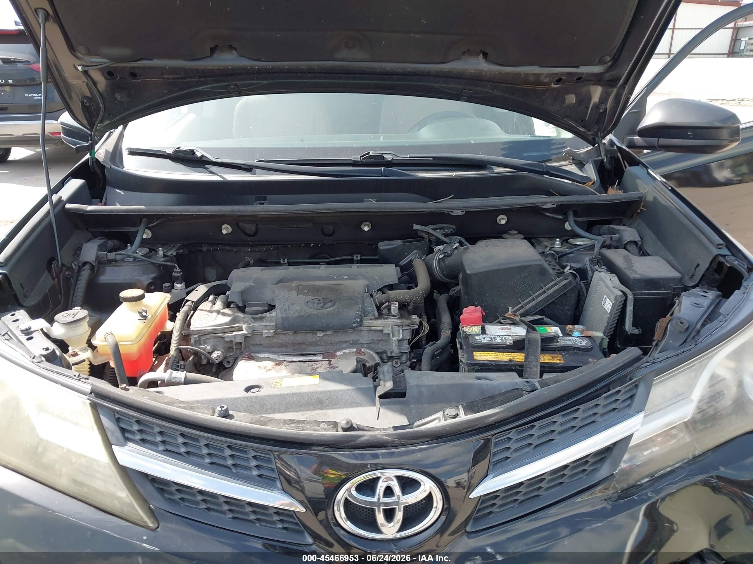 2013 Toyota Rav4 Le Black vin: 2T3BFREV5DW108003