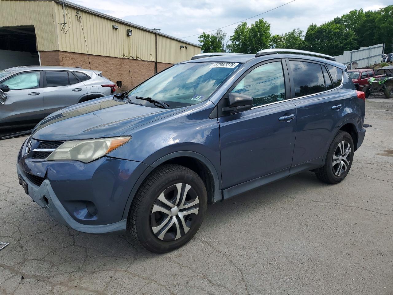 2013 Toyota Rav4 Le Blue vin: 2T3BFREV5DW113704