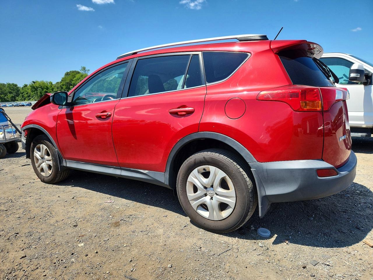 2013 Toyota Rav4 Le Red vin: 2T3BFREV5DW124332