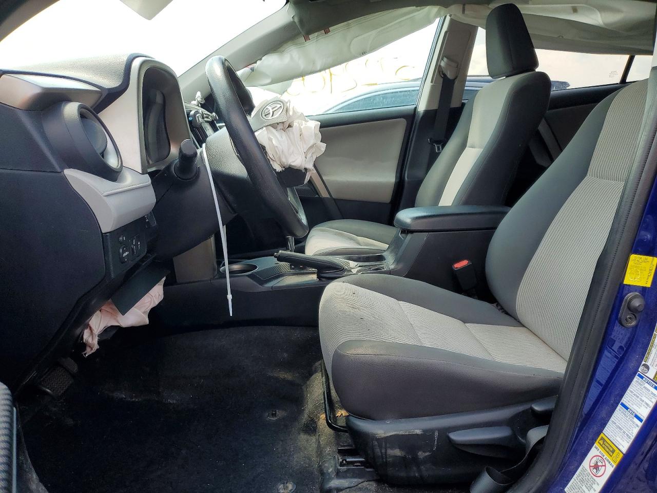 2014 Toyota Rav4 Le Blue vin: 2T3BFREV5EW135946