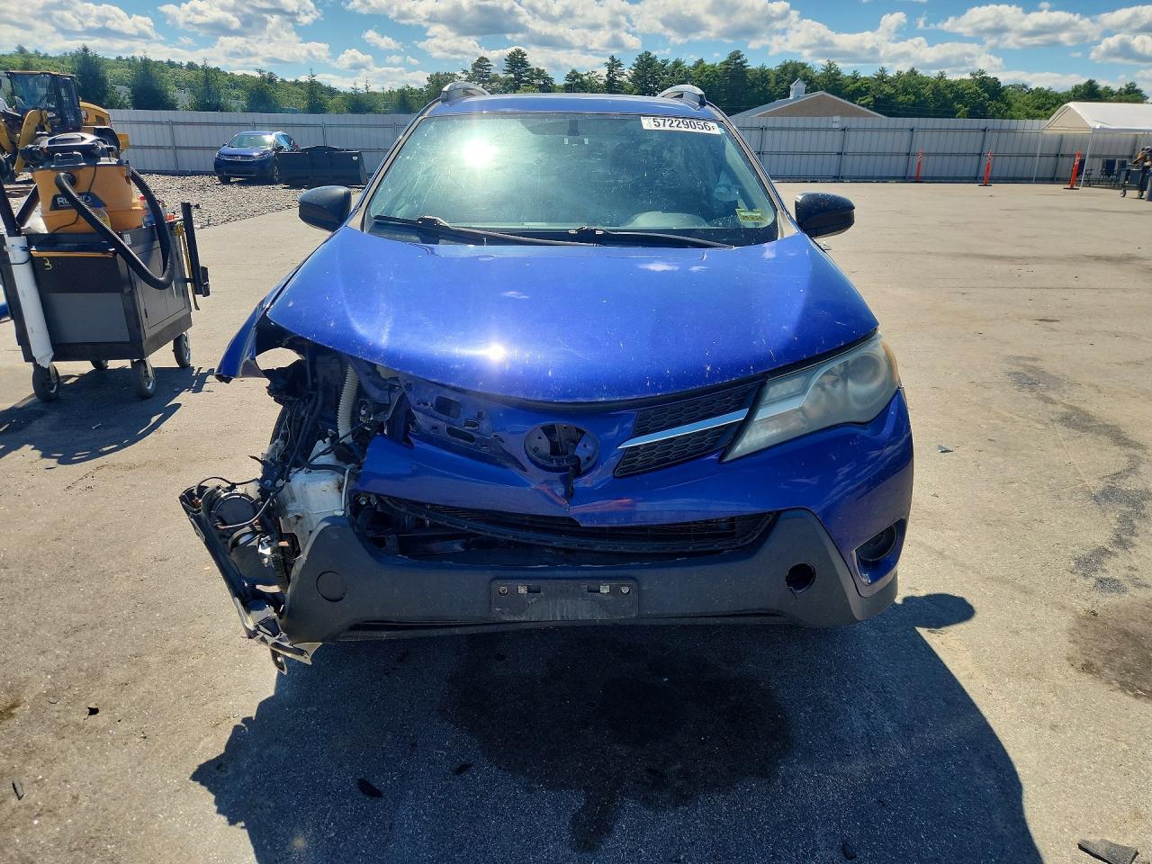 2014 Toyota Rav4 Le Blue vin: 2T3BFREV5EW135946