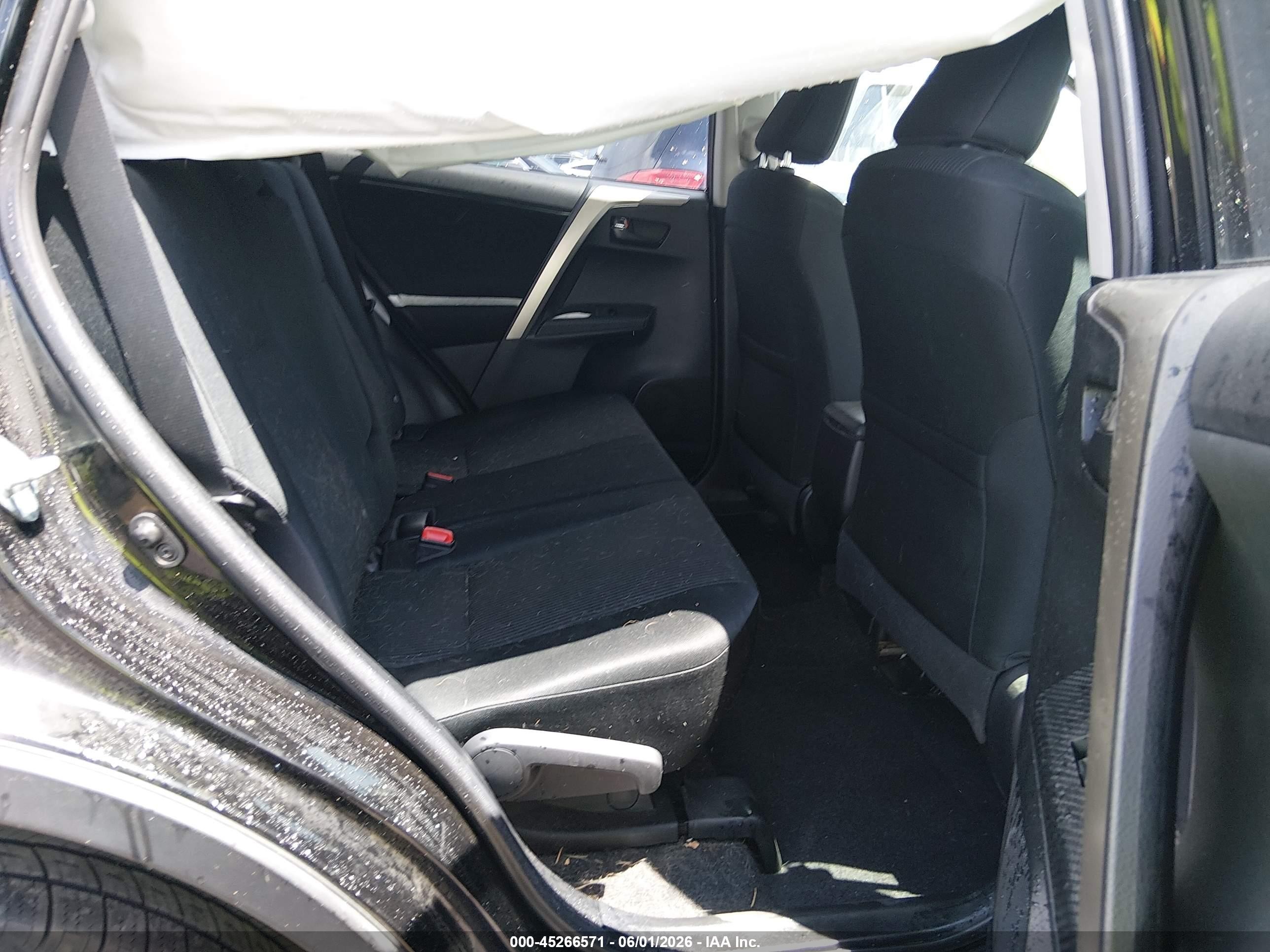 2014 Toyota Rav4 Le Черный vin: 2T3BFREV5EW222245