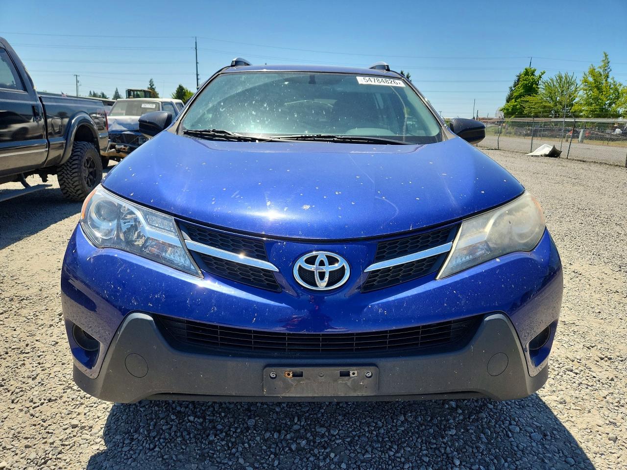 2015 Toyota Rav4 Le Синий vin: 2T3BFREV5FW326400