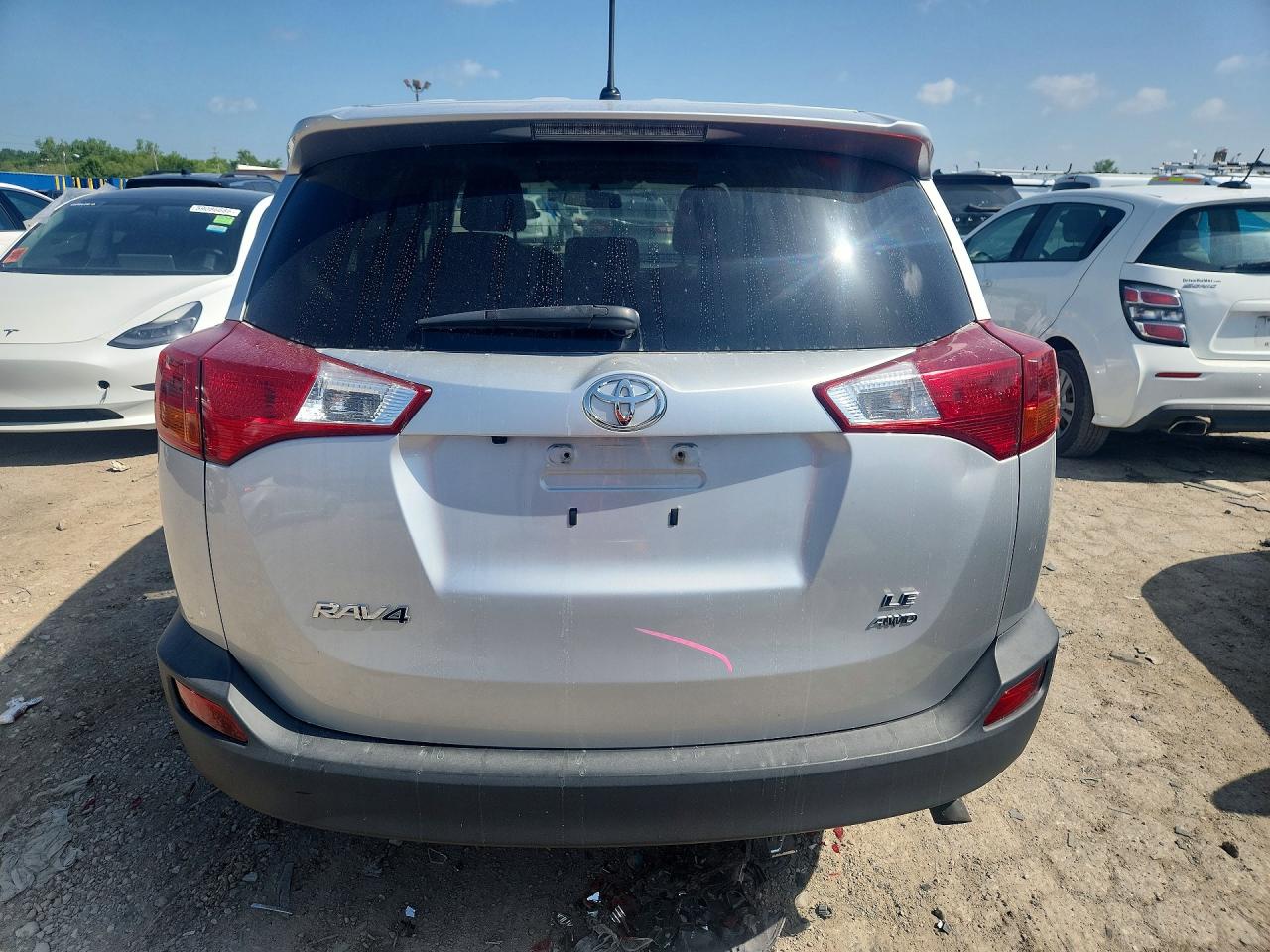 2015 Toyota Rav4 Le Gray vin: 2T3BFREV5FW396964