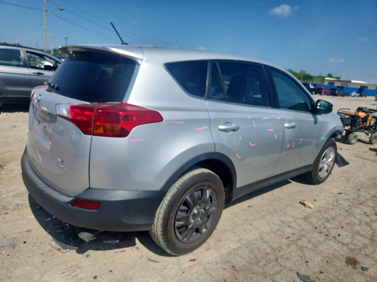 2015 Toyota Rav4 Le Gray vin: 2T3BFREV5FW396964